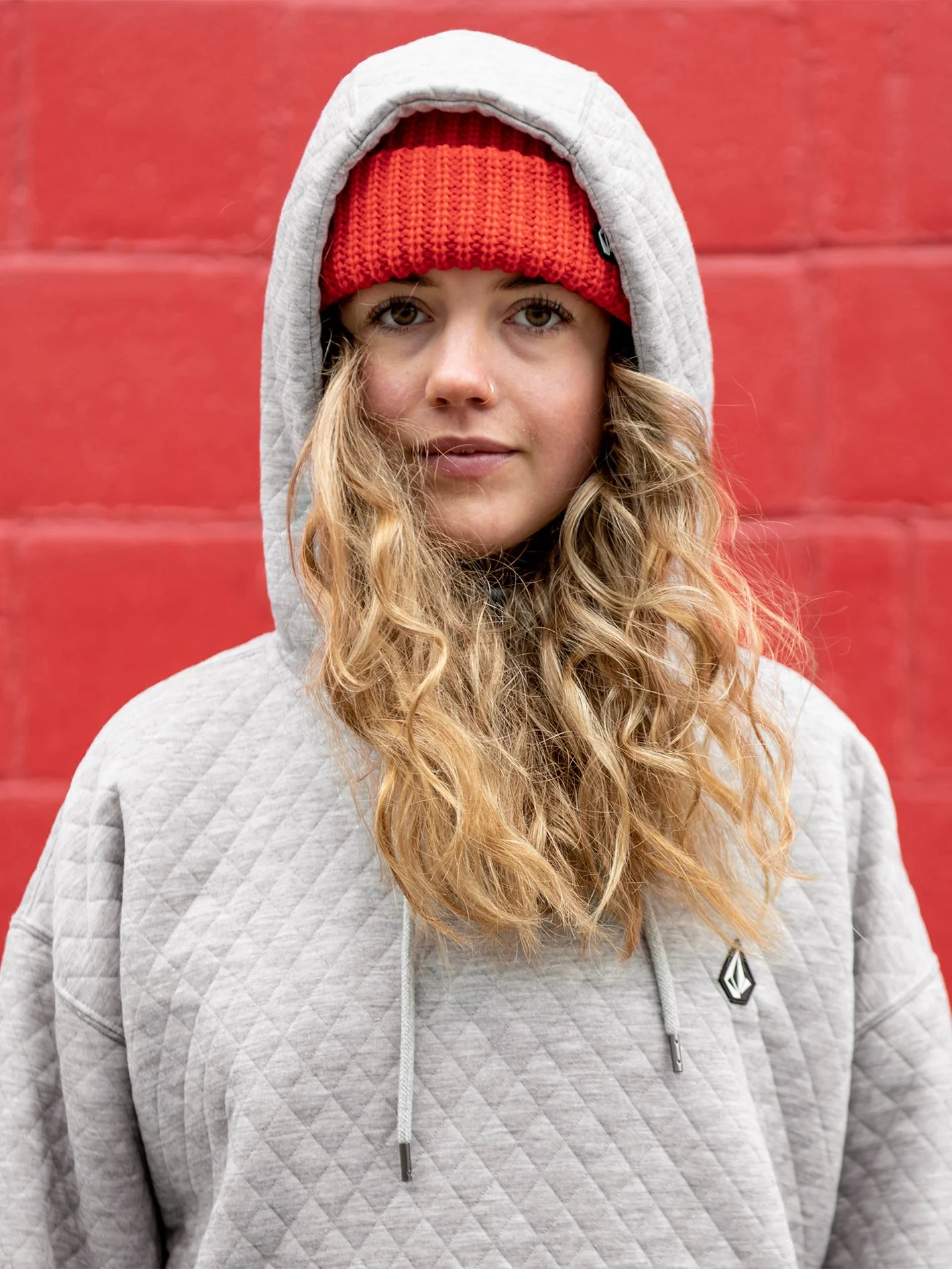 Sweat à capuche V.Co Air Layer Thermal - HEATHER GREY - Image 4