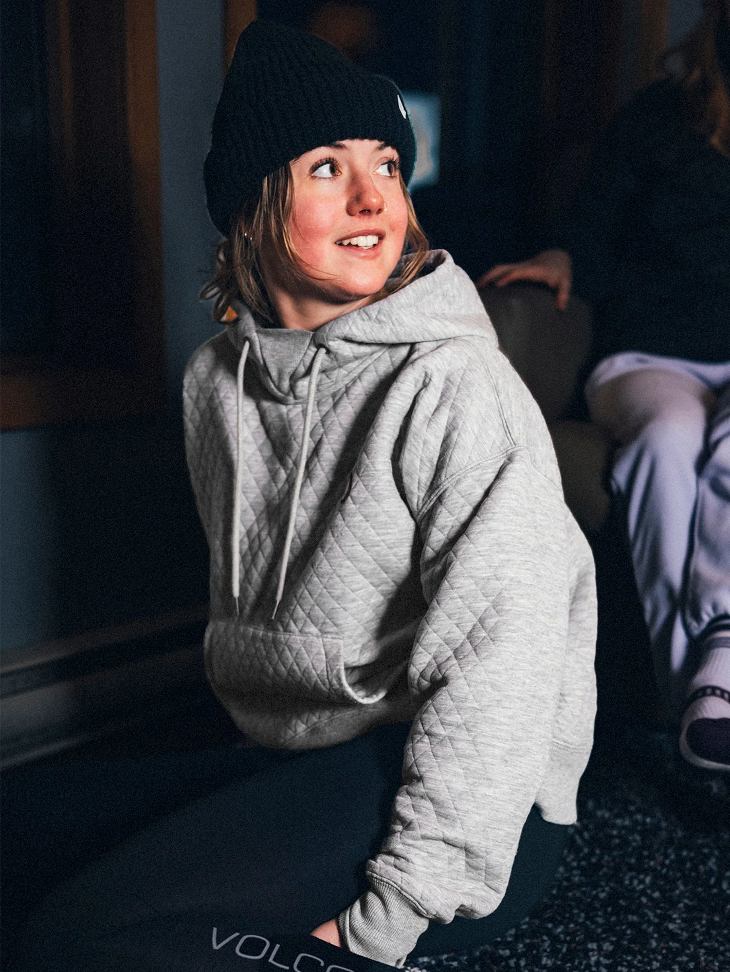 Sweat à capuche V.Co Air Layer Thermal - HEATHER GREY - Image 5
