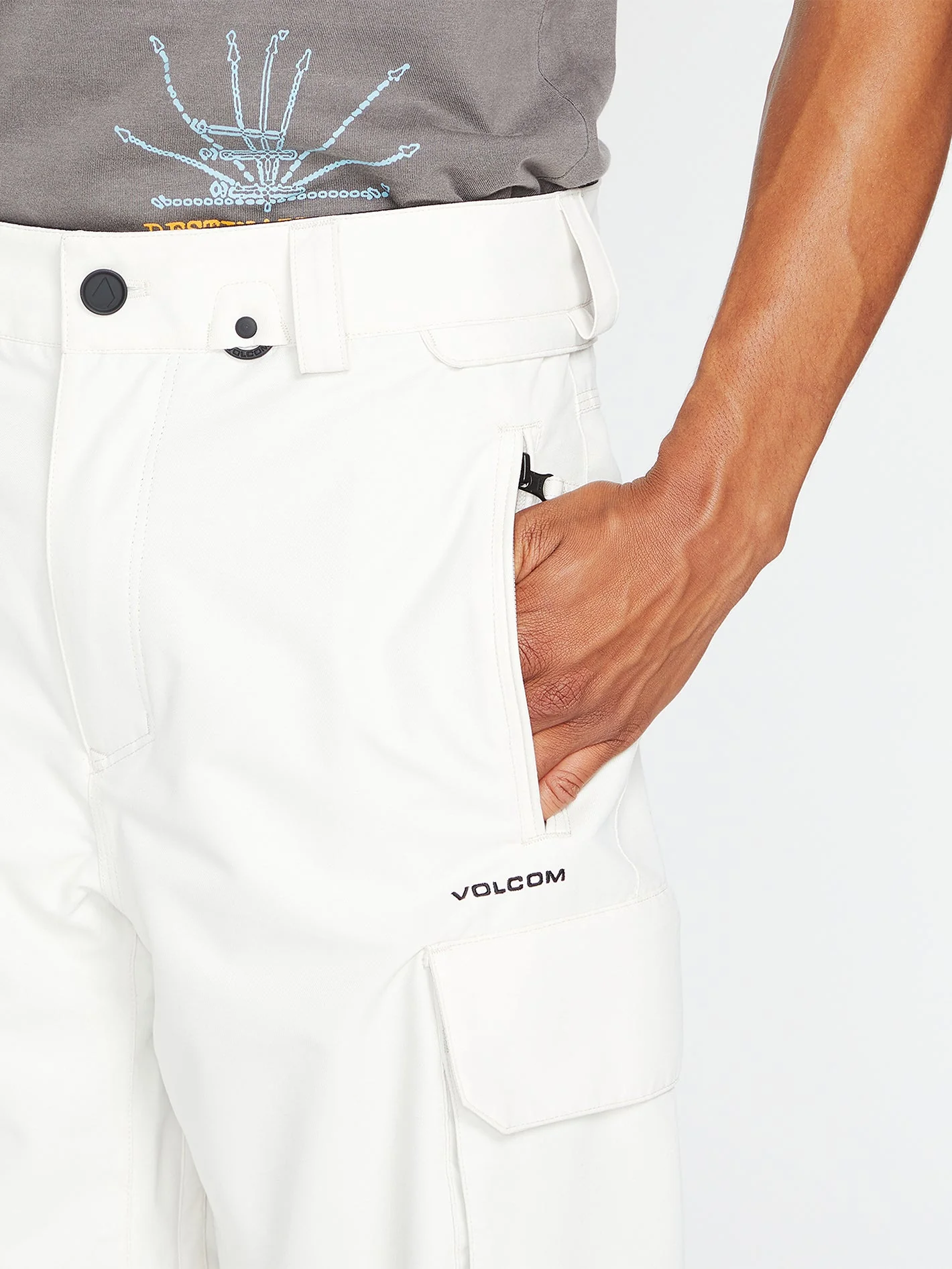 Pantalon de snow V.Co Hunter - Off White - Image 8
