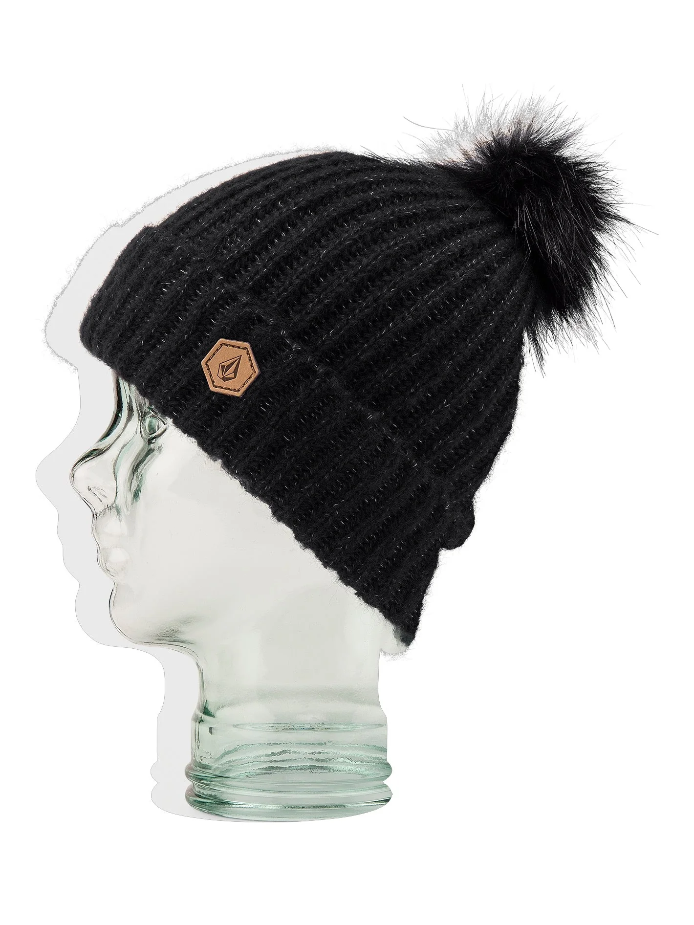 Bonnet Bobble V.Co Lyra - BLACK