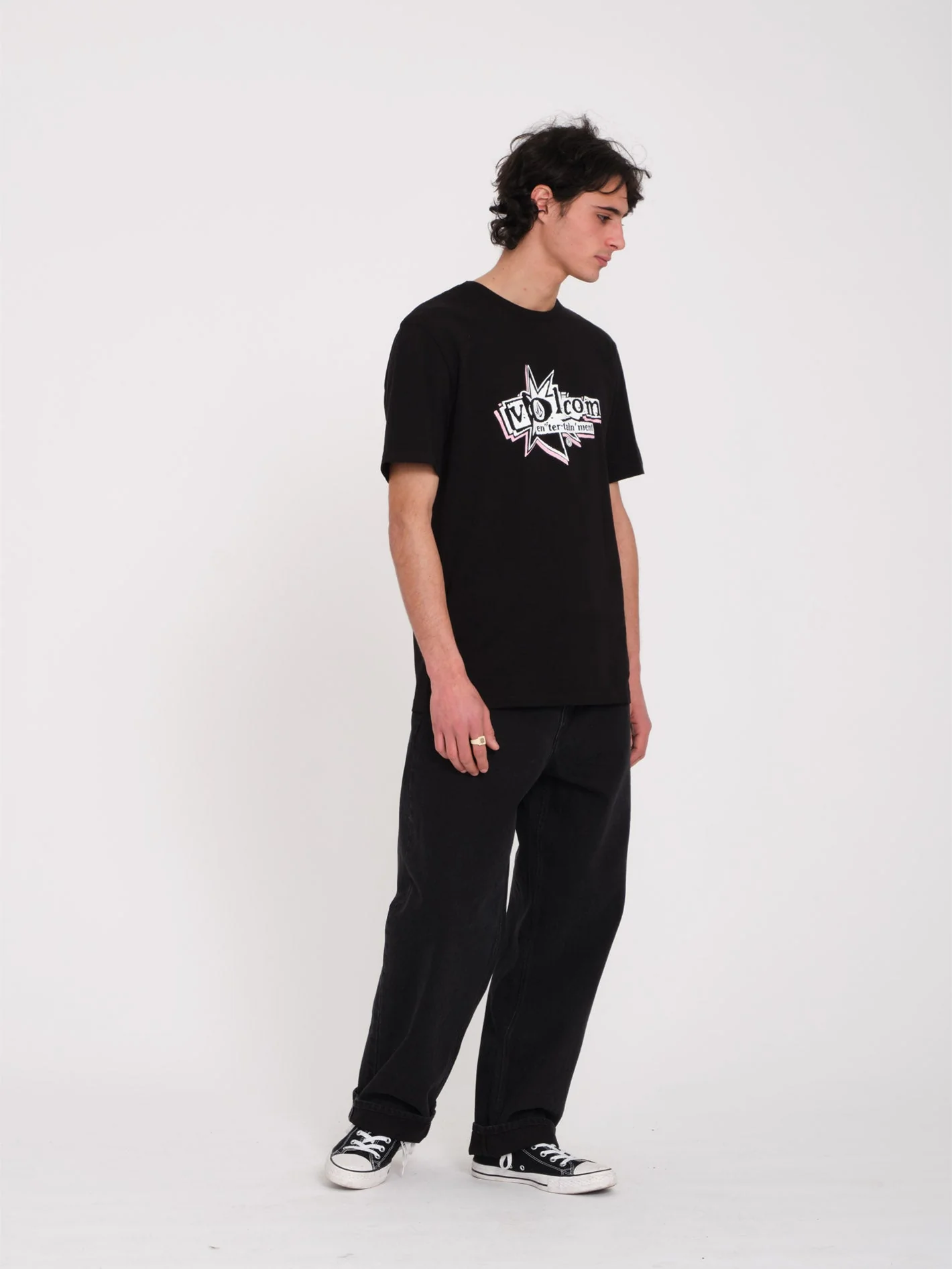 T-shirt V Entertainment - BLACK - Image 3