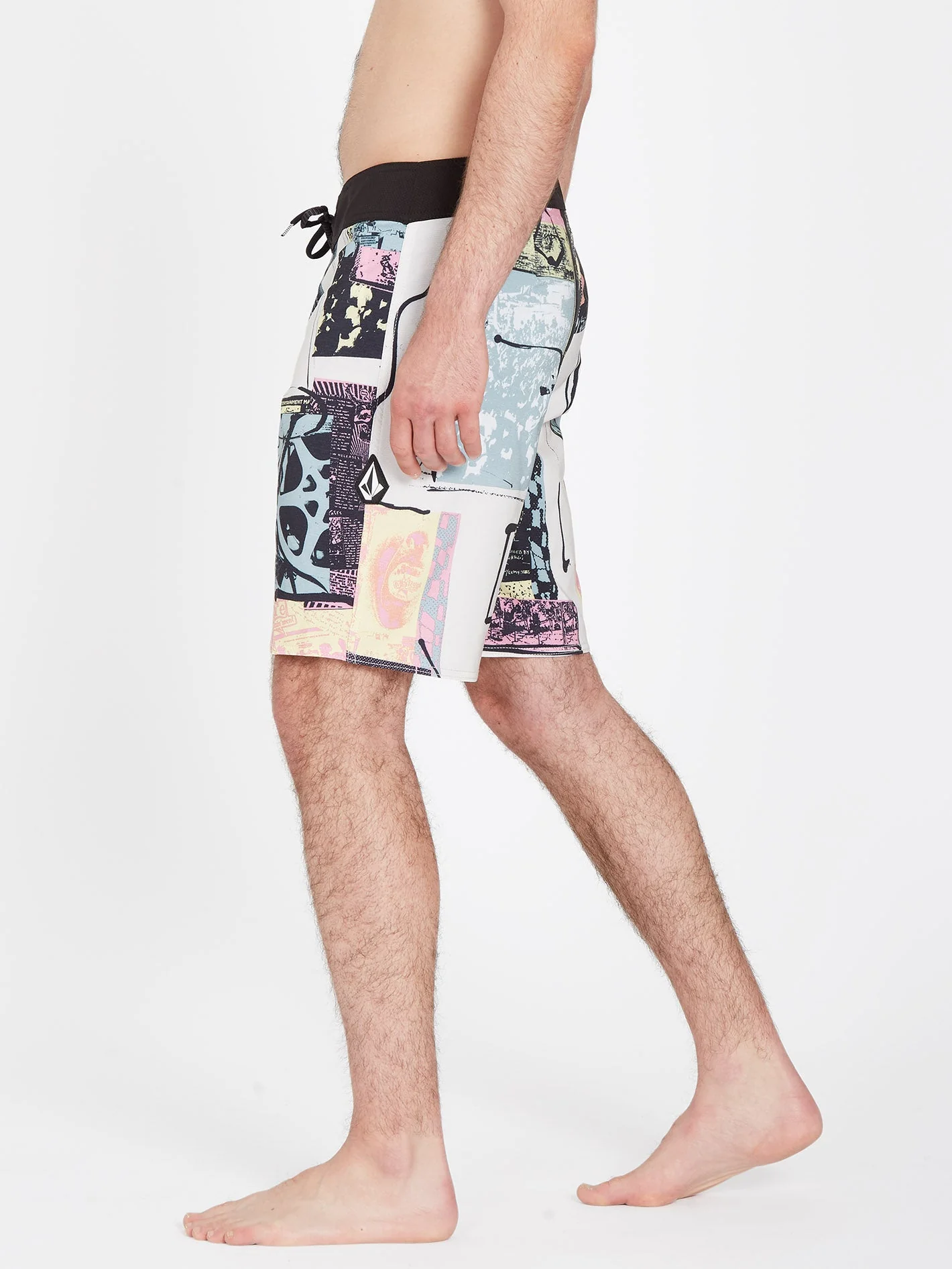 Boardshort V Ent Flyer Mod 19" - WHITECAP GREY - Image 5