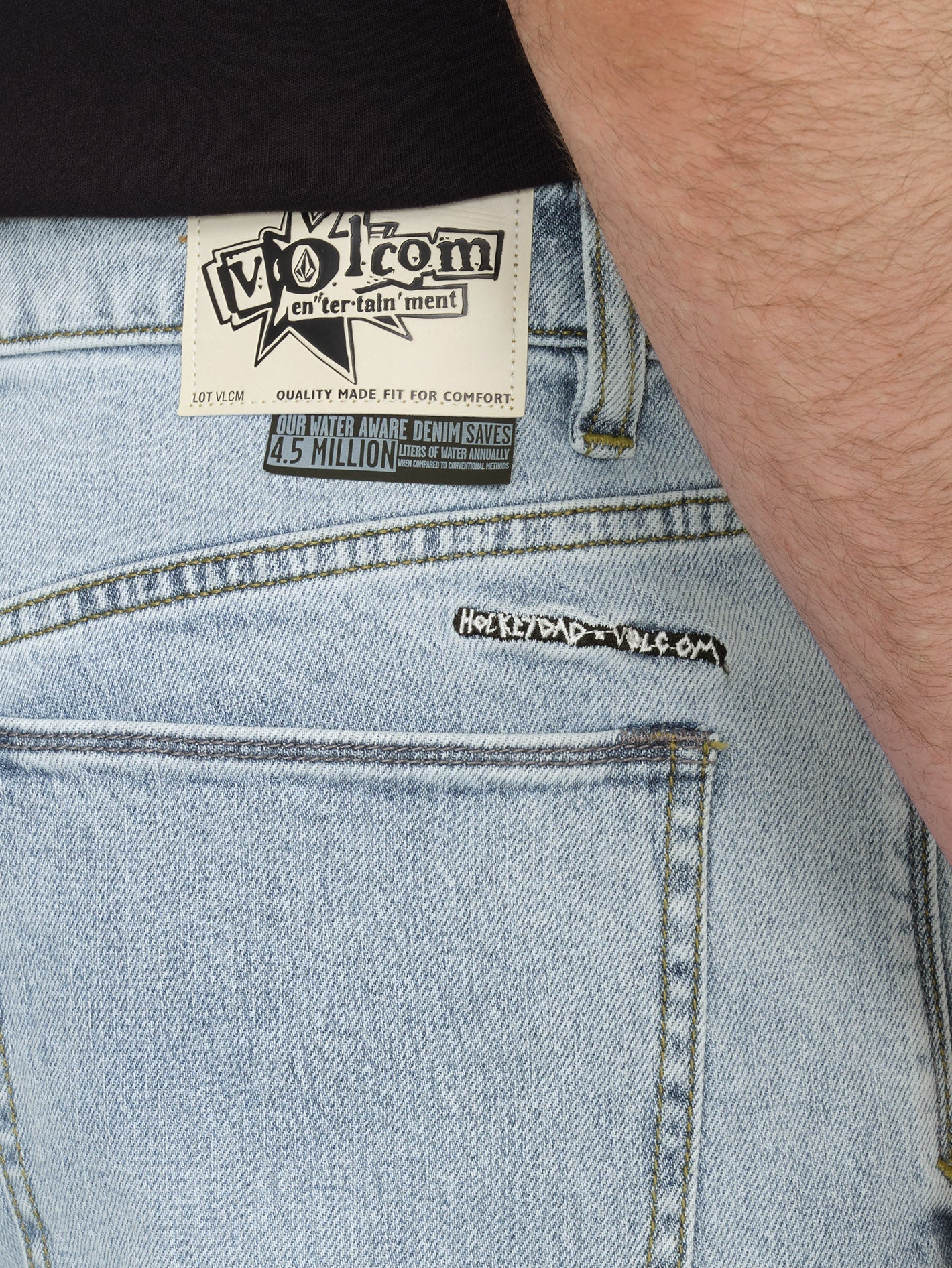 Jean V Ent Hockey Dad - HEAVY WORN FADED - Image 3