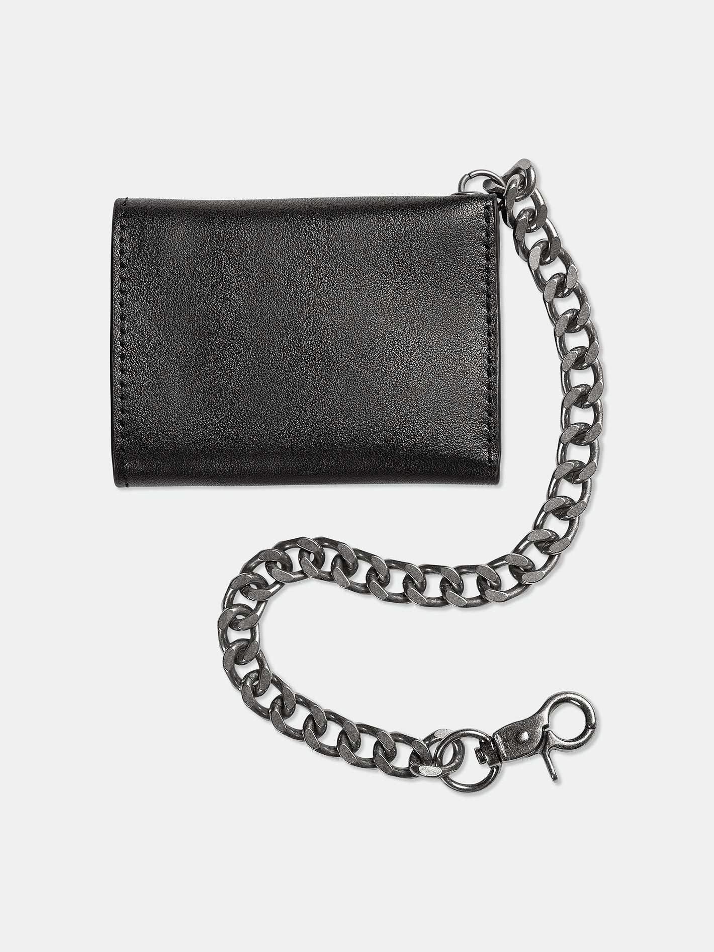 Portefeuille V Ent Leather - BLACK - Image 5