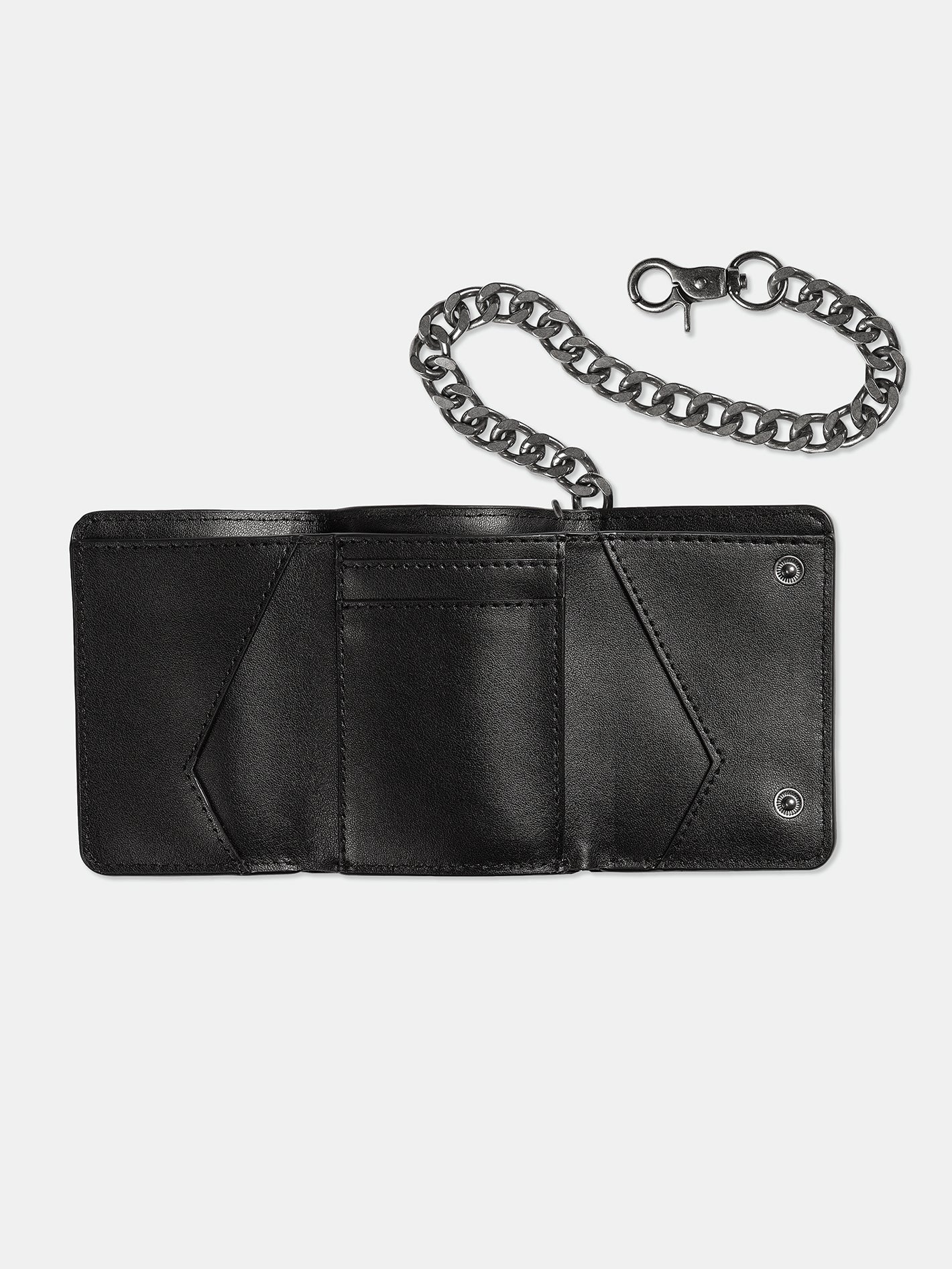 Portefeuille V Ent Leather - BLACK - Image 6