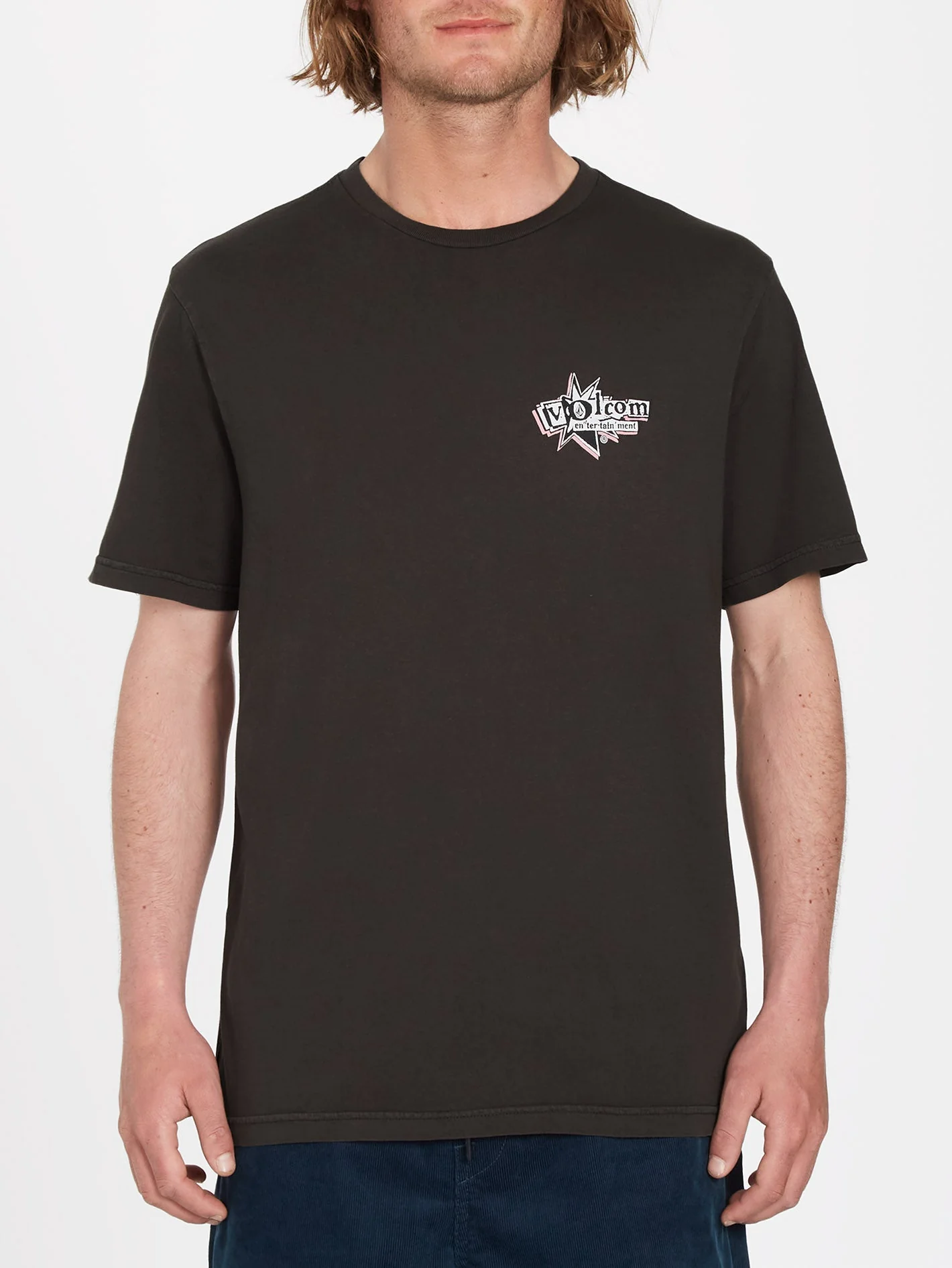 T-shirt V Entertainment - RINSED BLACK - Image 2