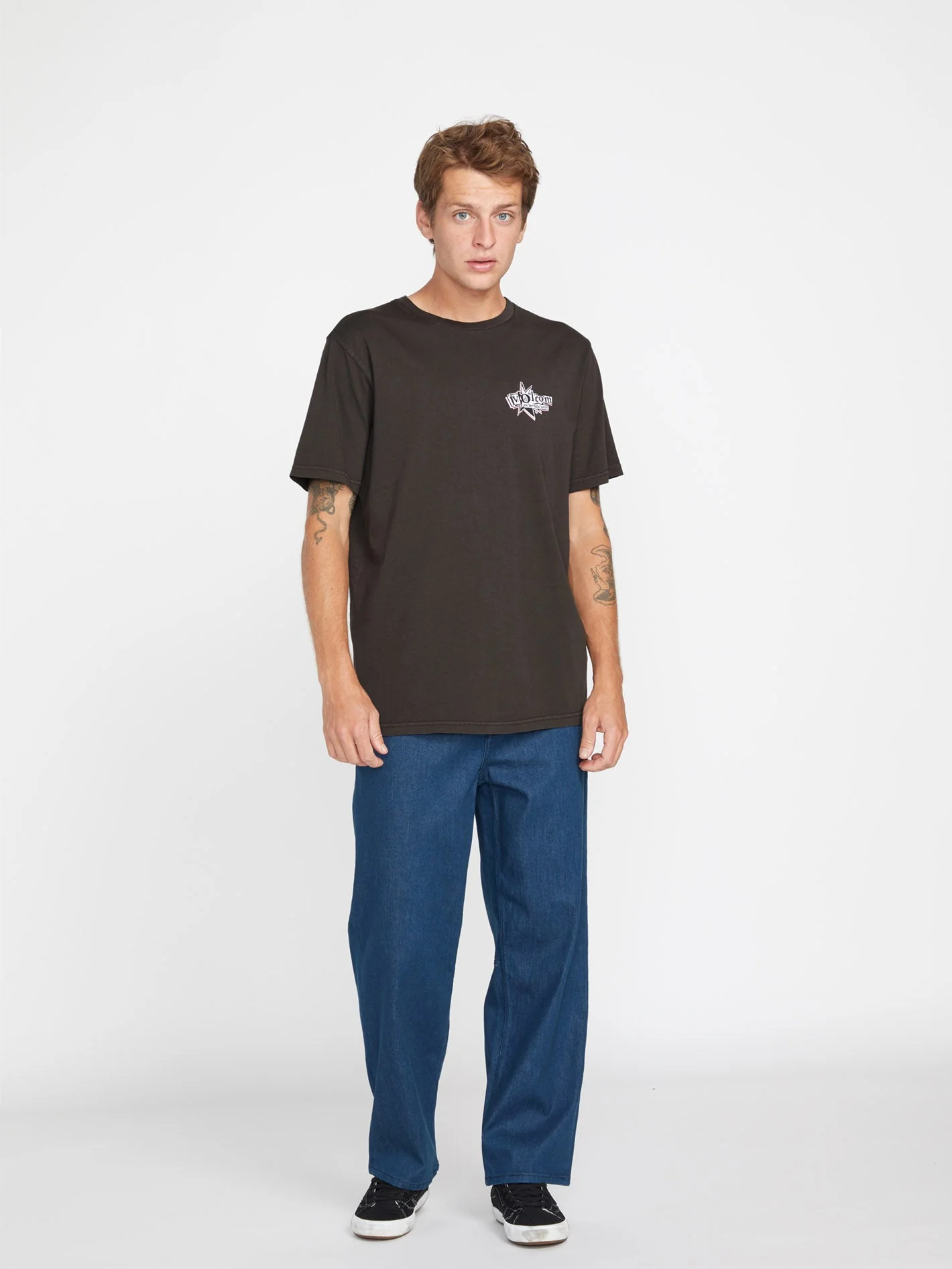 T-shirt V Entertainment - RINSED BLACK - Image 3