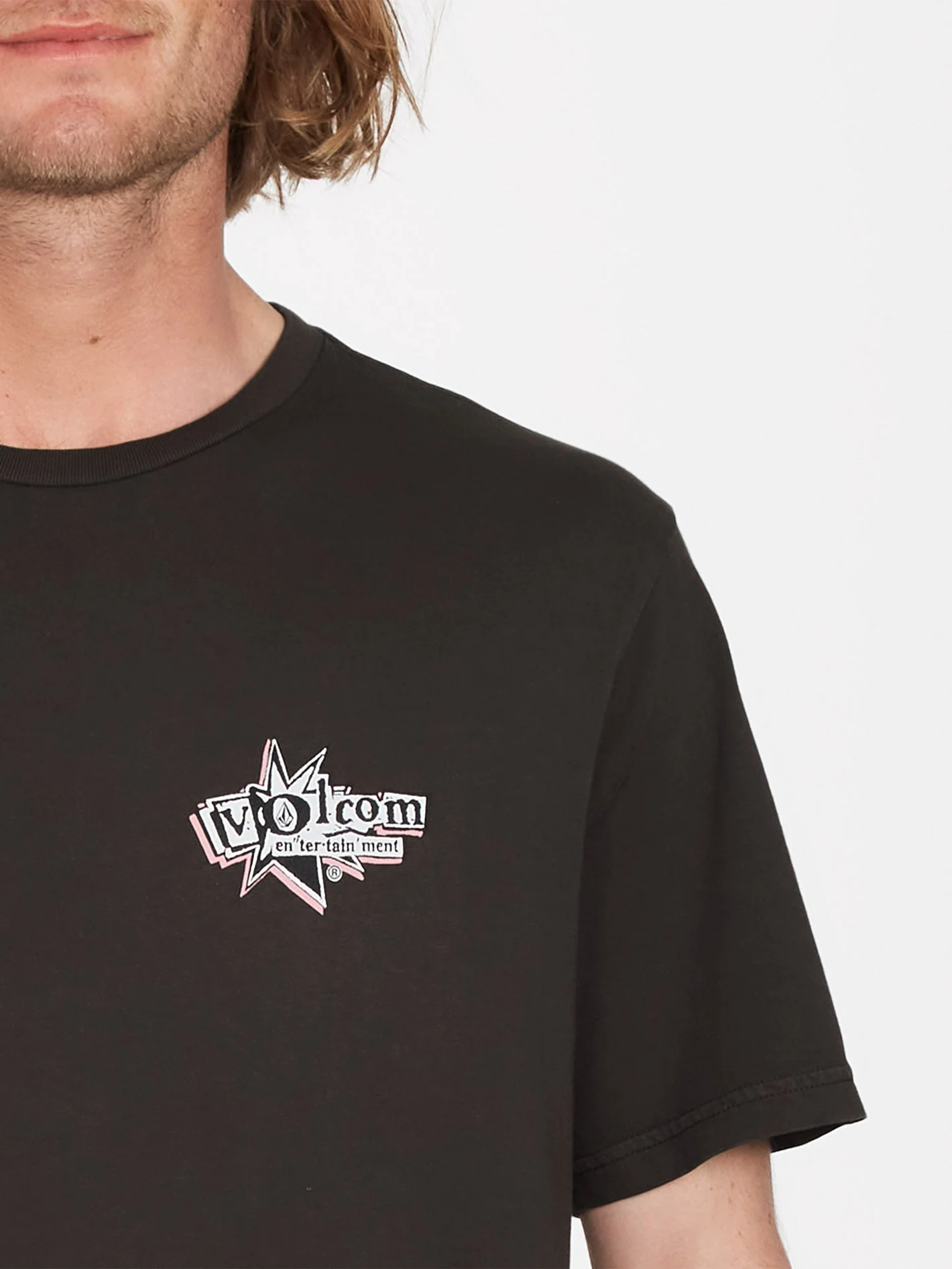 T-shirt V Entertainment - RINSED BLACK - Image 5