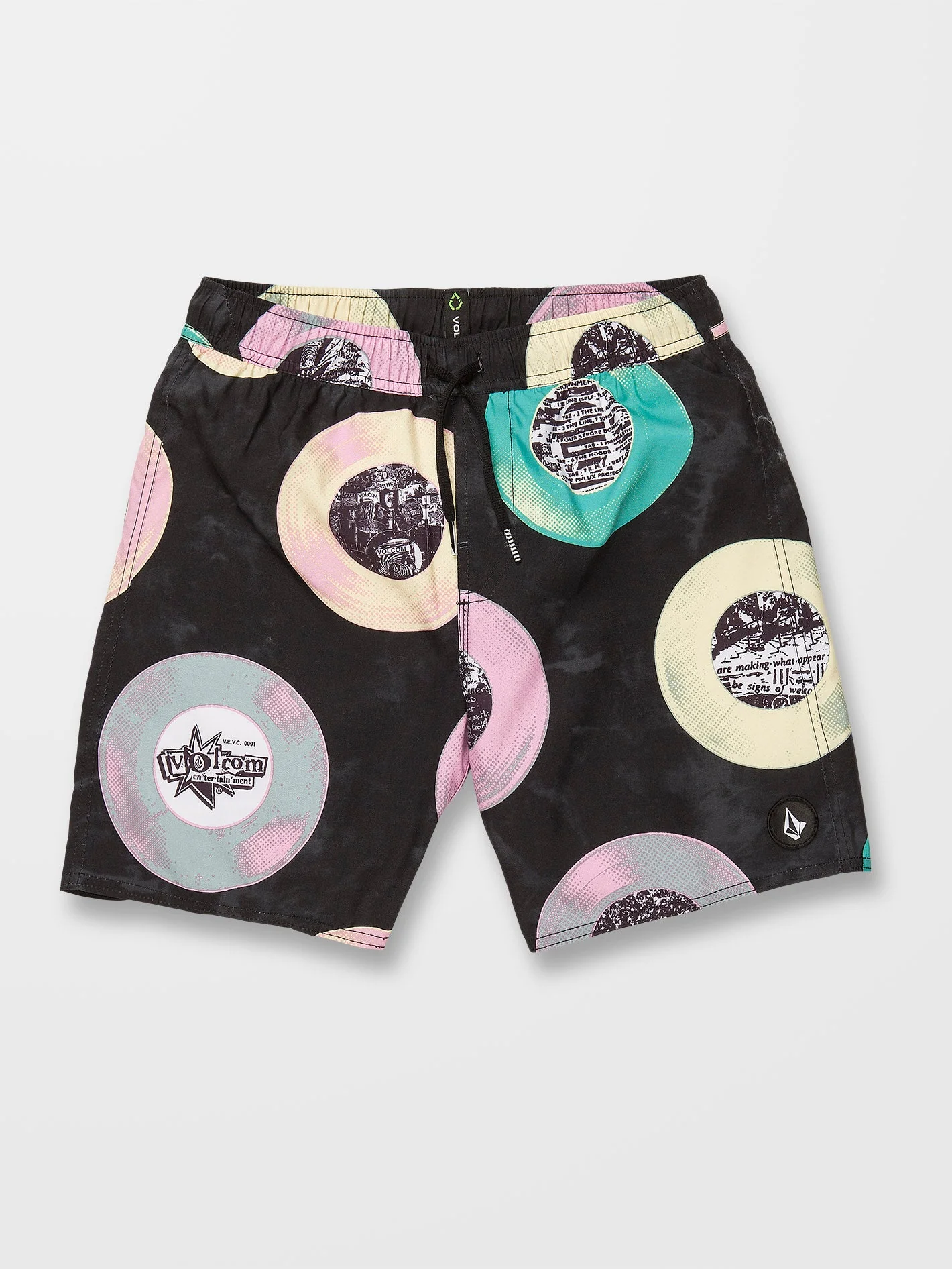 Boardshort Volcom Ent 12" - BLACK - (ENFANT) - Image 2