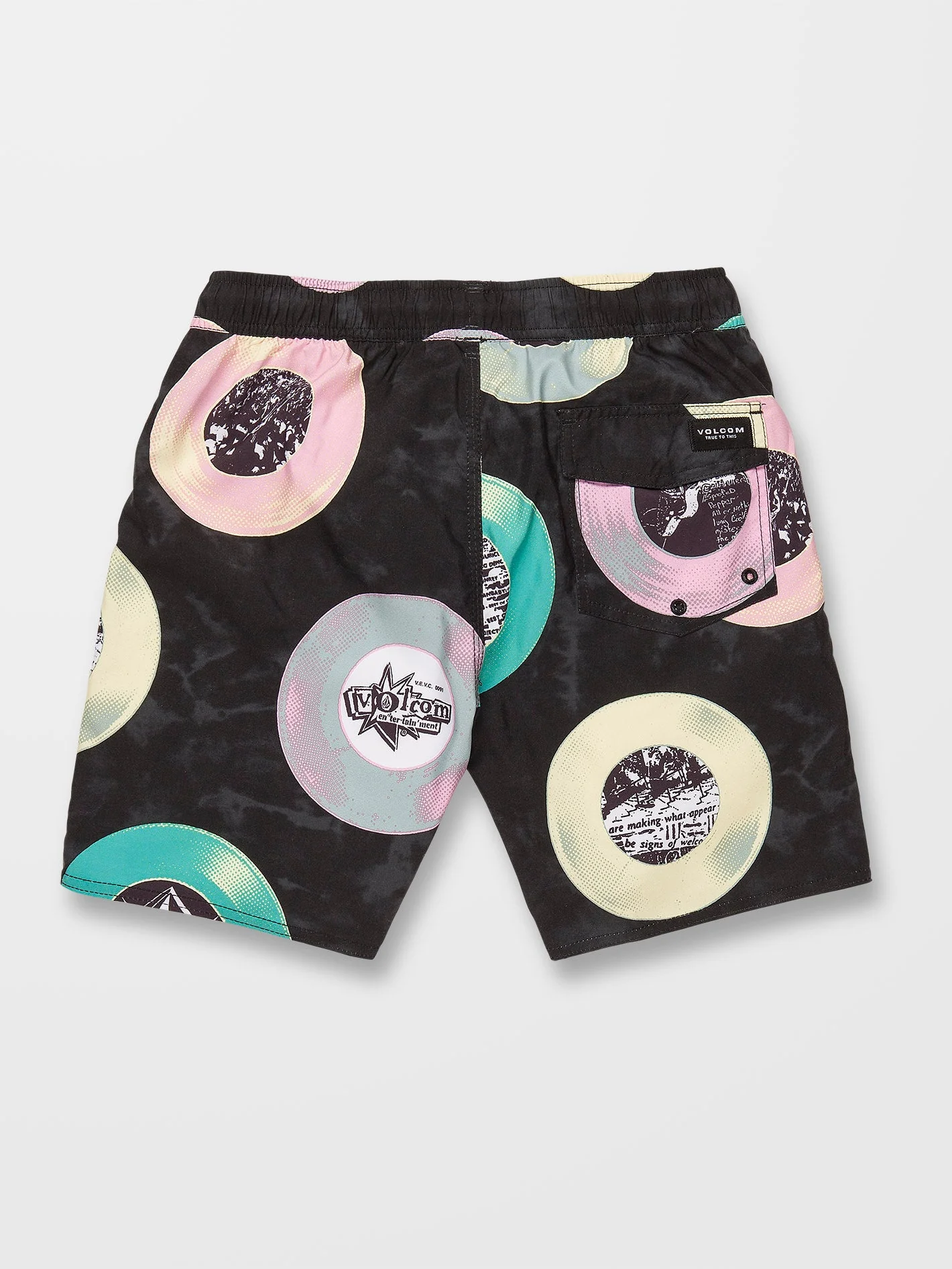 Boardshort Volcom Ent 12" - BLACK - (ENFANT) - Image 3