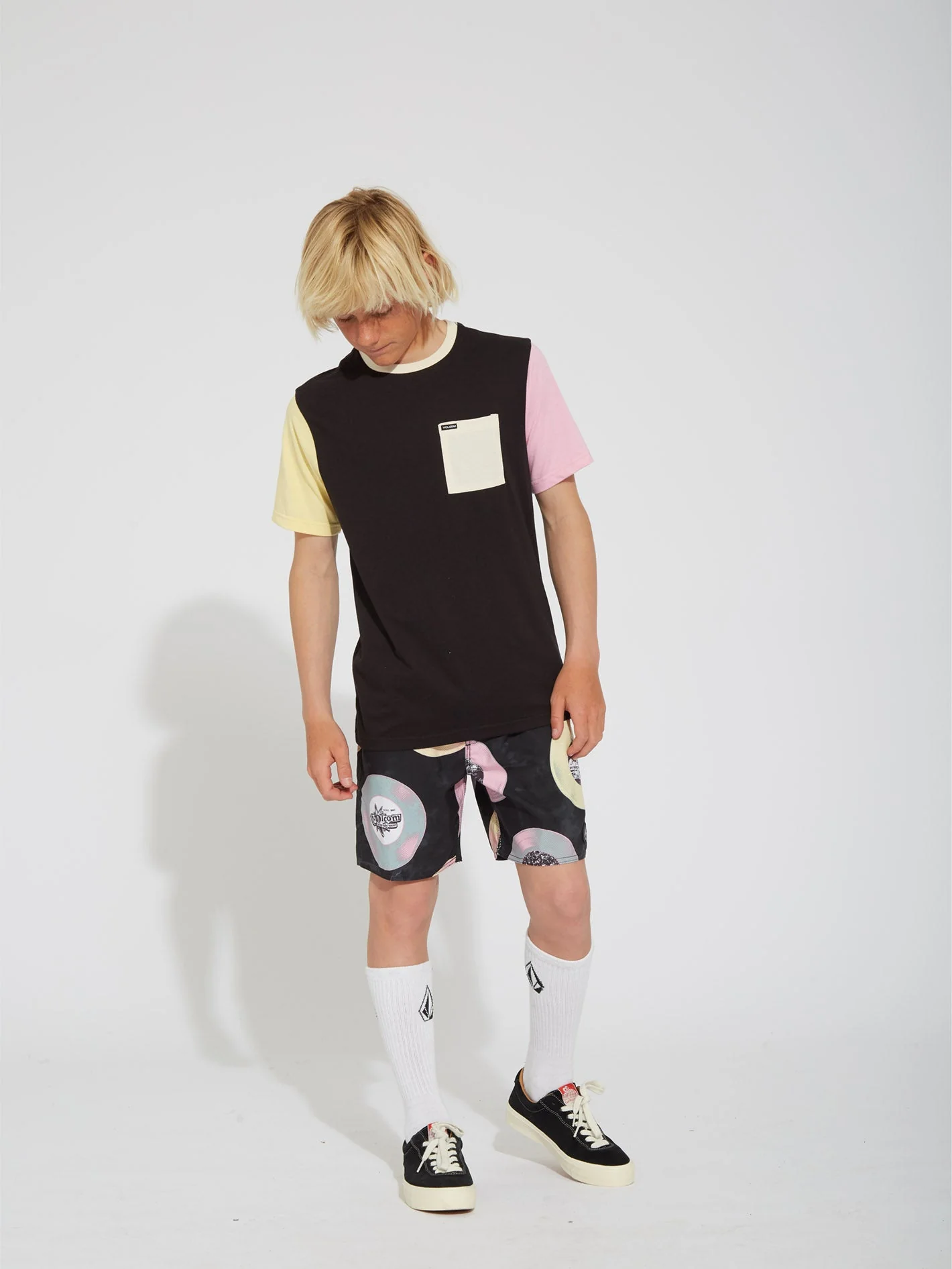 Boardshort Volcom Ent 12" - BLACK - (ENFANT) - Image 4