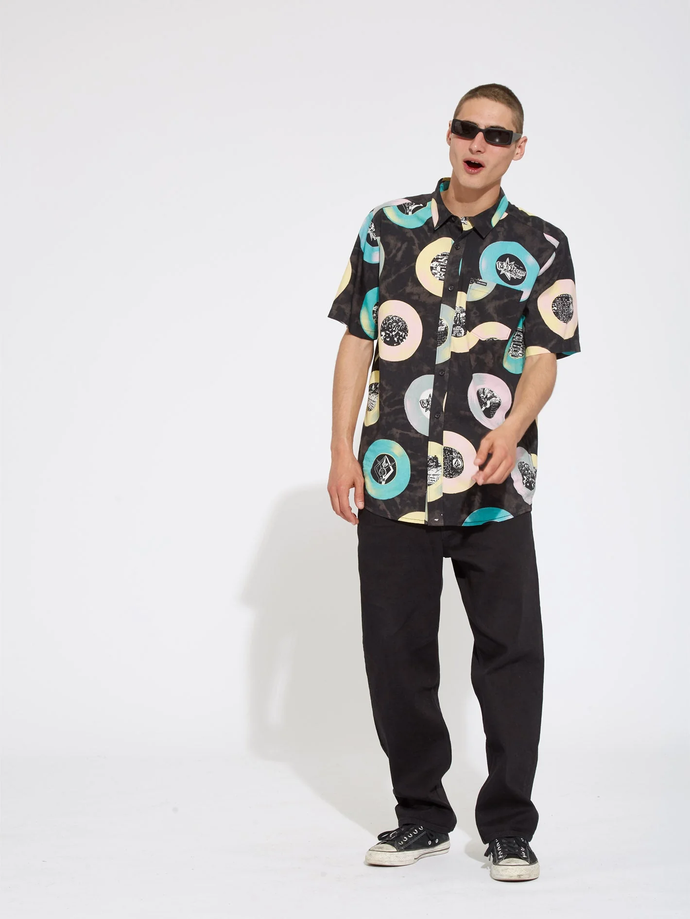 Chemise V Entertainment - BLACK - Image 4
