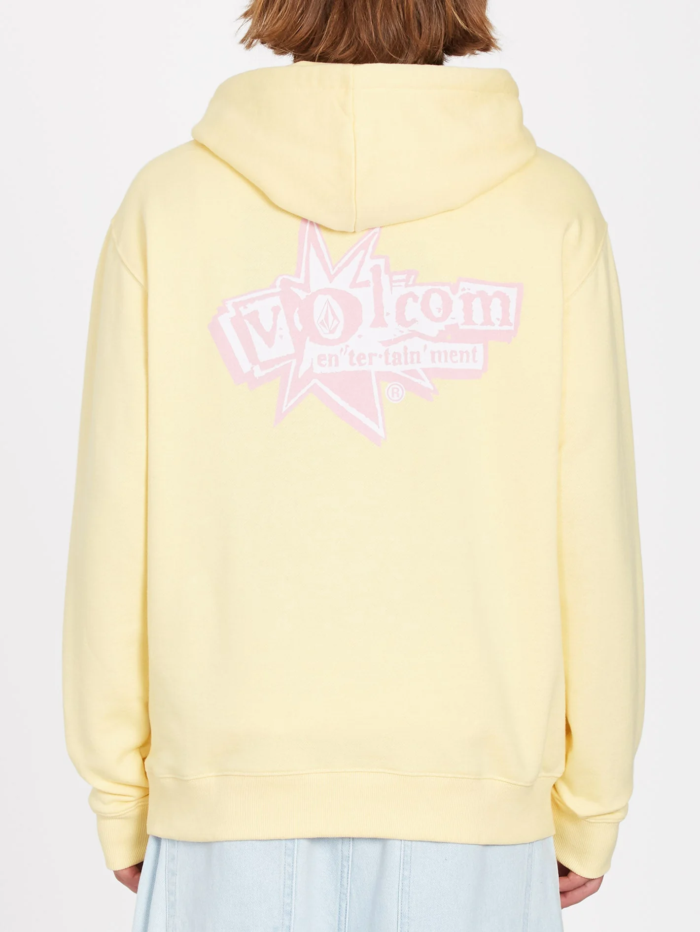 Sweat à capuche V Entertainment - DAWN YELLOW