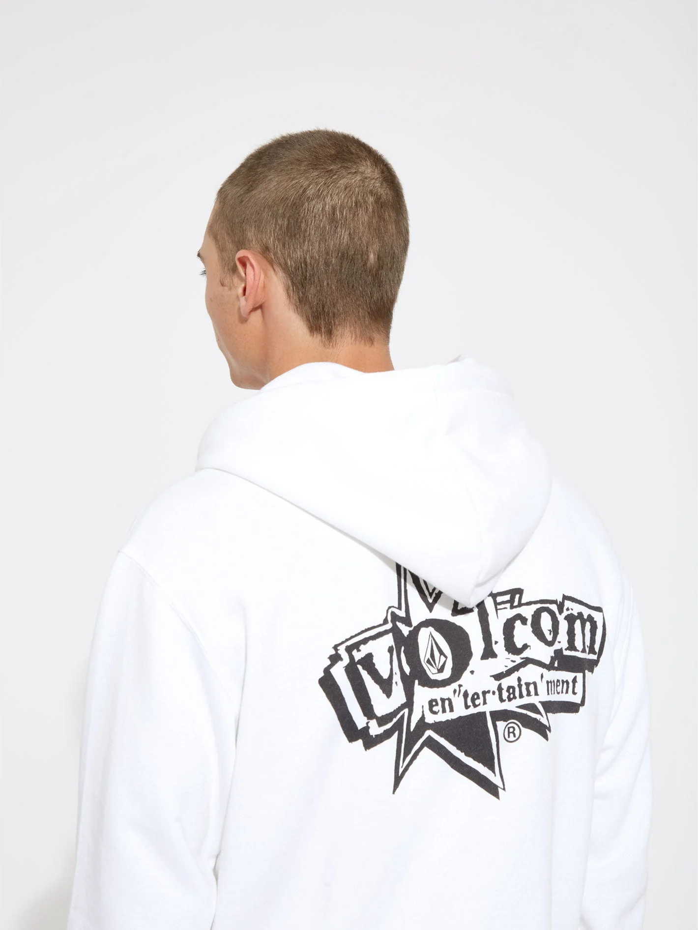Sweat à capuche V Entertainment - WHITE - Image 3