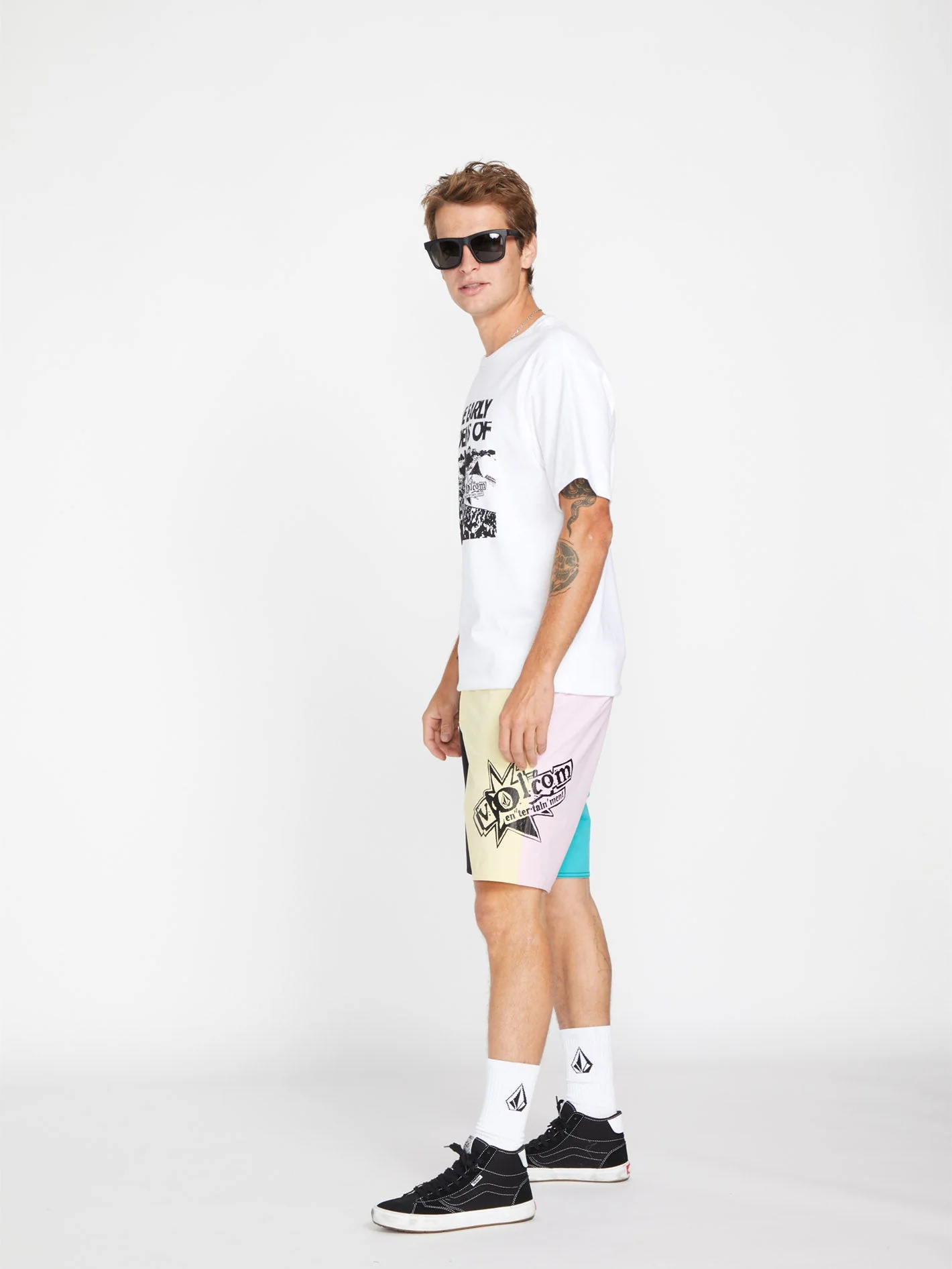 T-shirt V Entertainment Poems - WHITE - Image 3