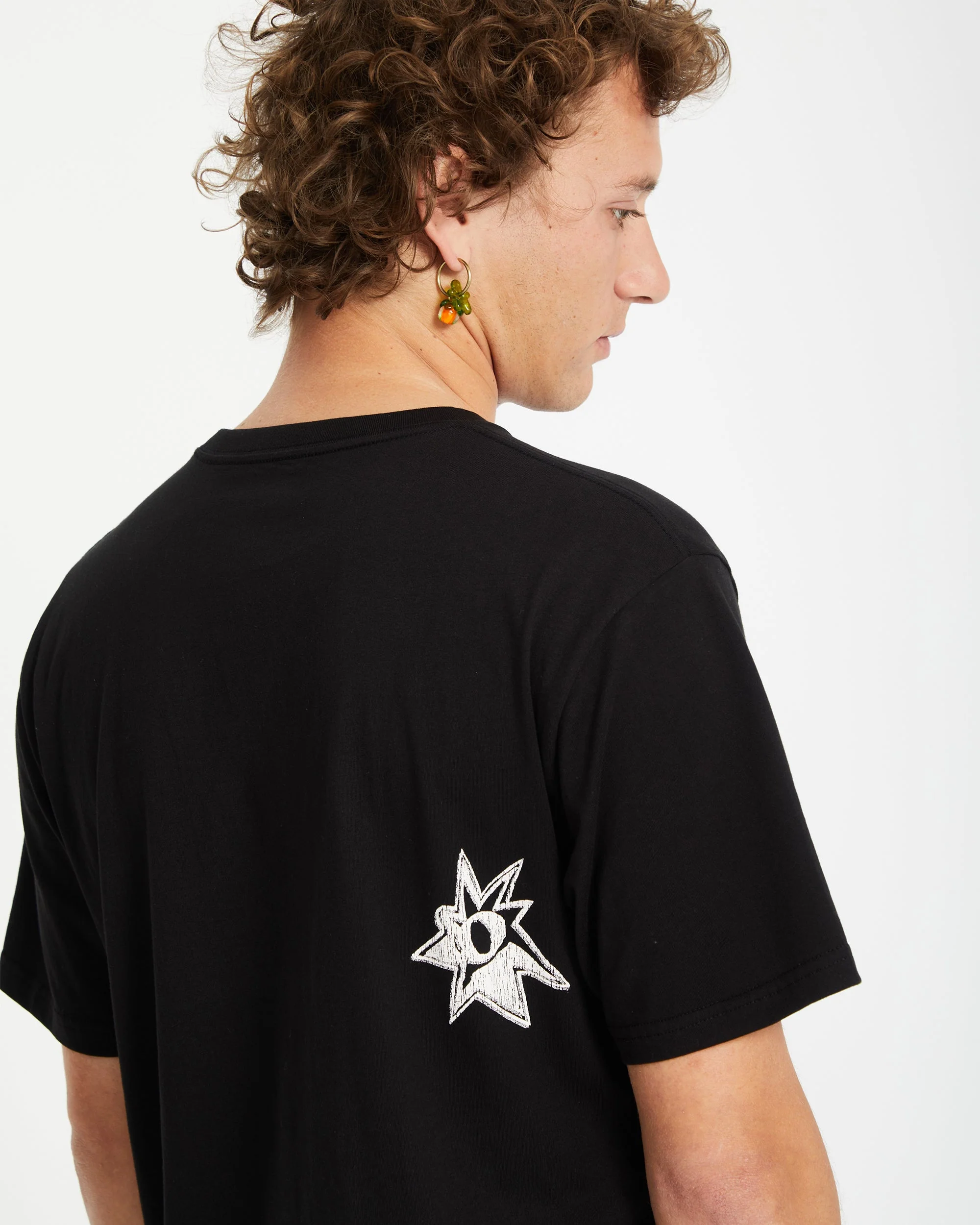 T-shirt V Ent - BLACK - Image 6