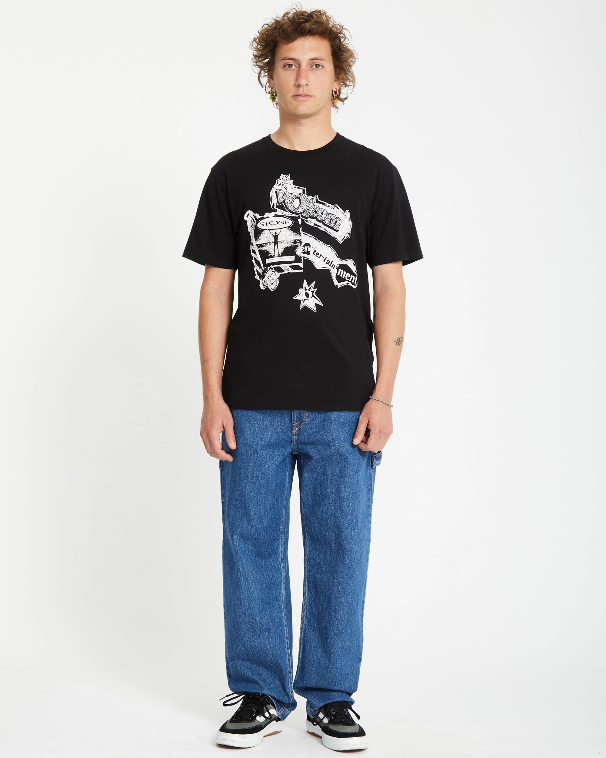 T-shirt V Ent - BLACK - Image 8