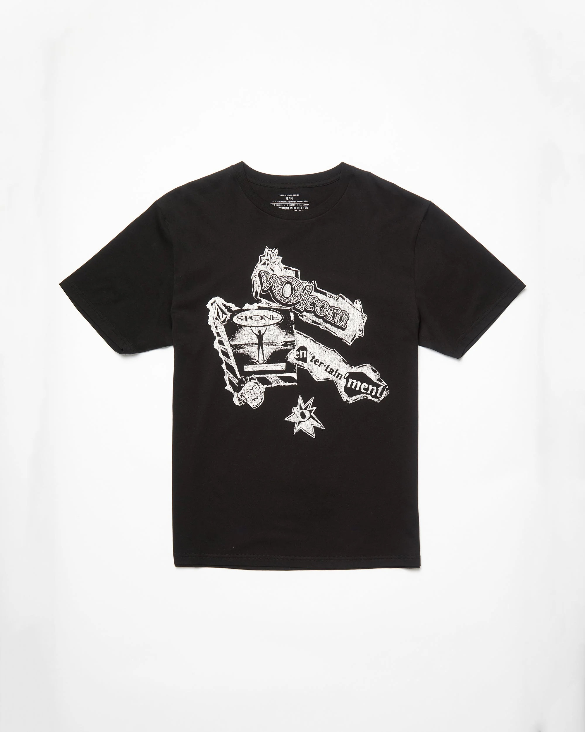 T-shirt V Ent - BLACK - Image 9