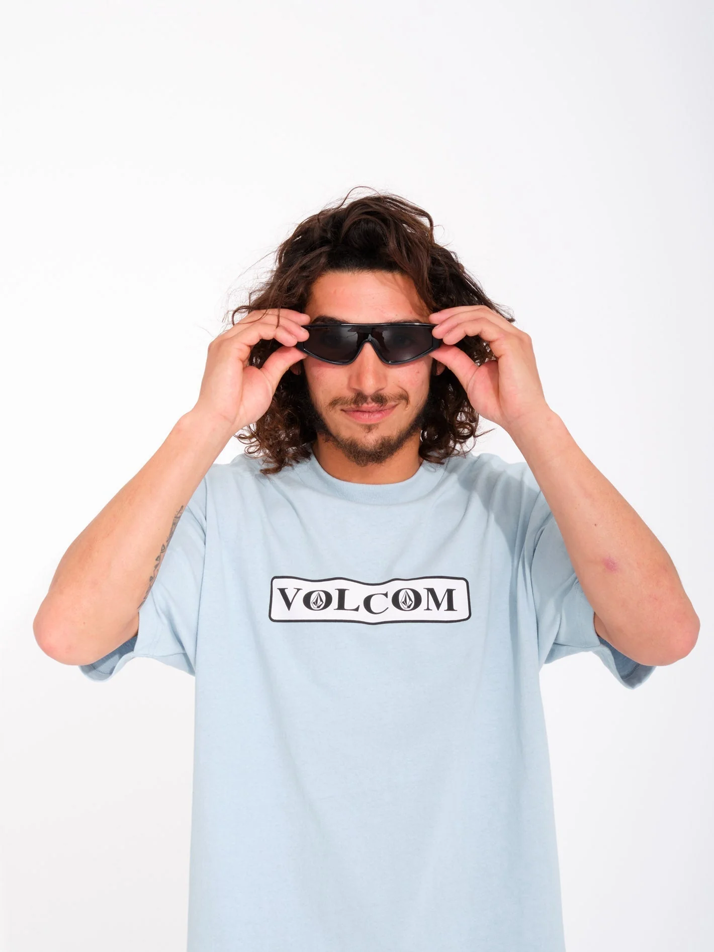 T-shirt V Ent Stone X2 - CELESTIAL BLUE - Image 3