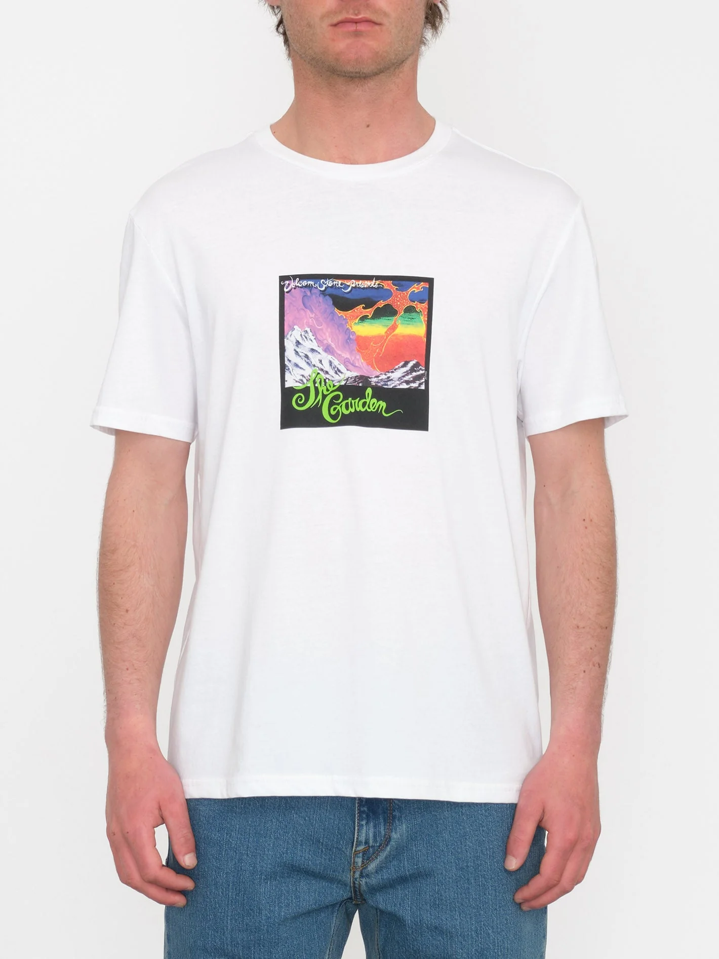 T-shirt V Ent The Garden - WHITE - Image 4