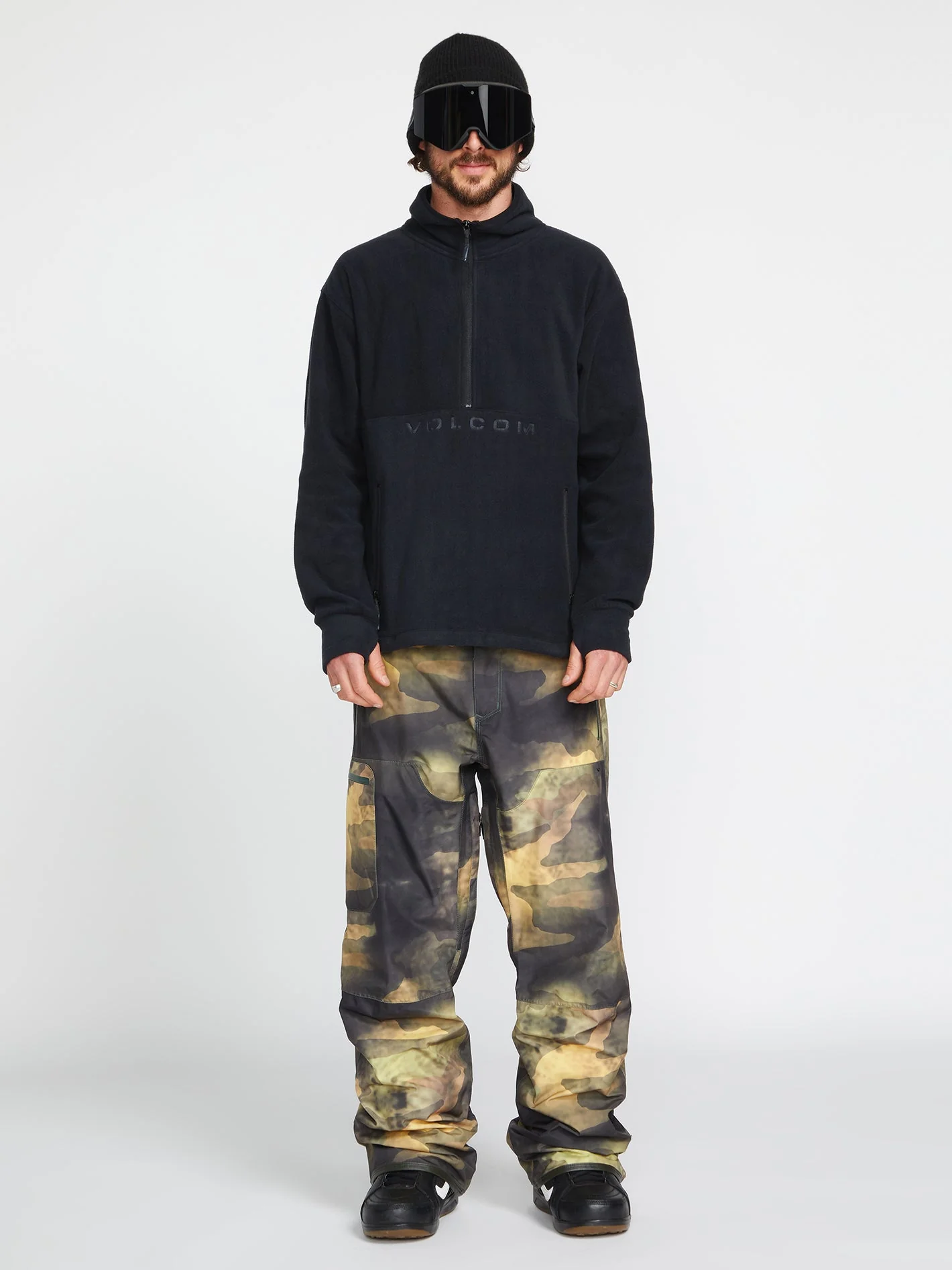 Sweat V-Science Fleece 1/2 Zip - Black