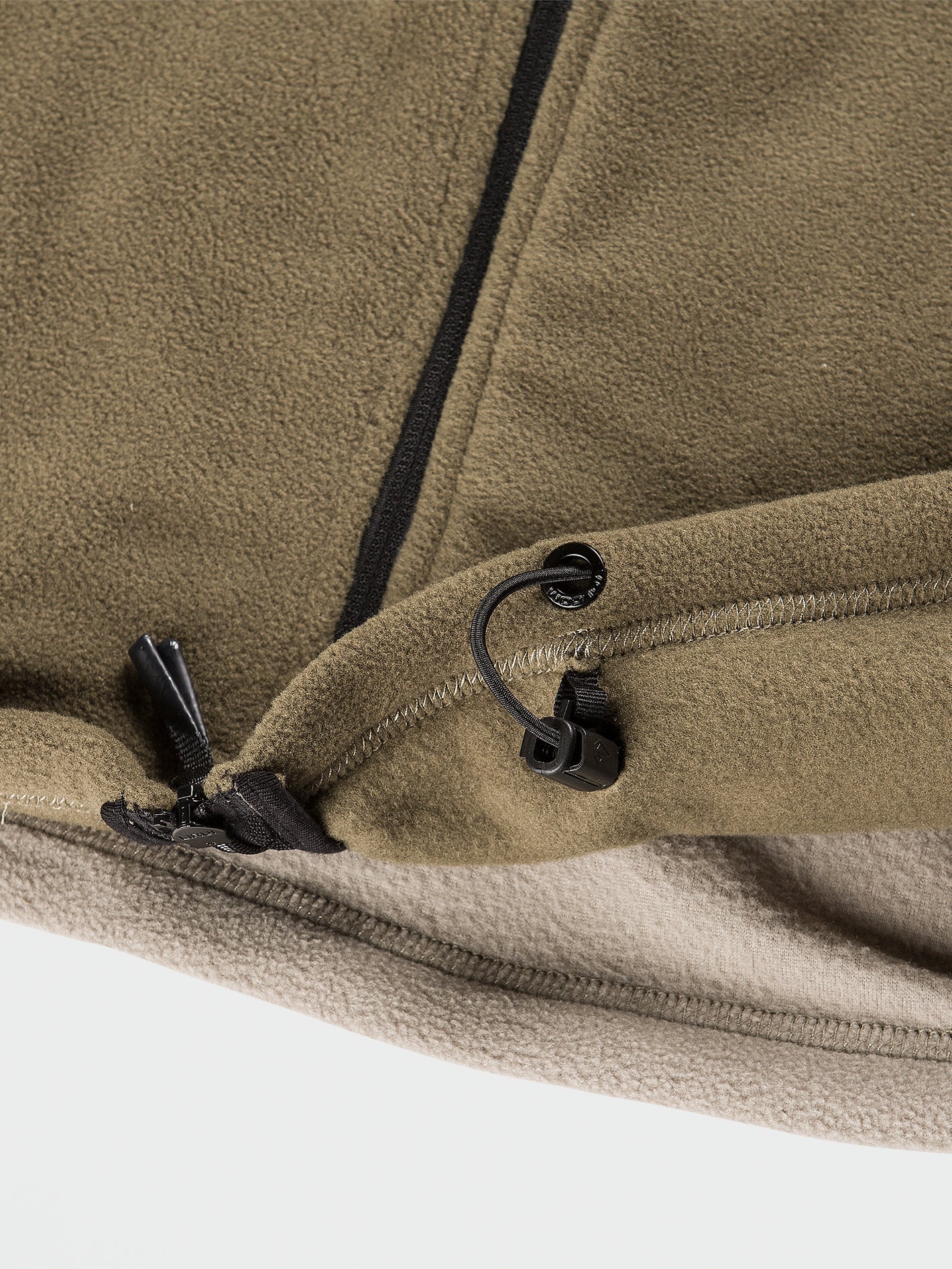 Sweat à capuche V-Science Full Zip - Dark Khaki - Image 3