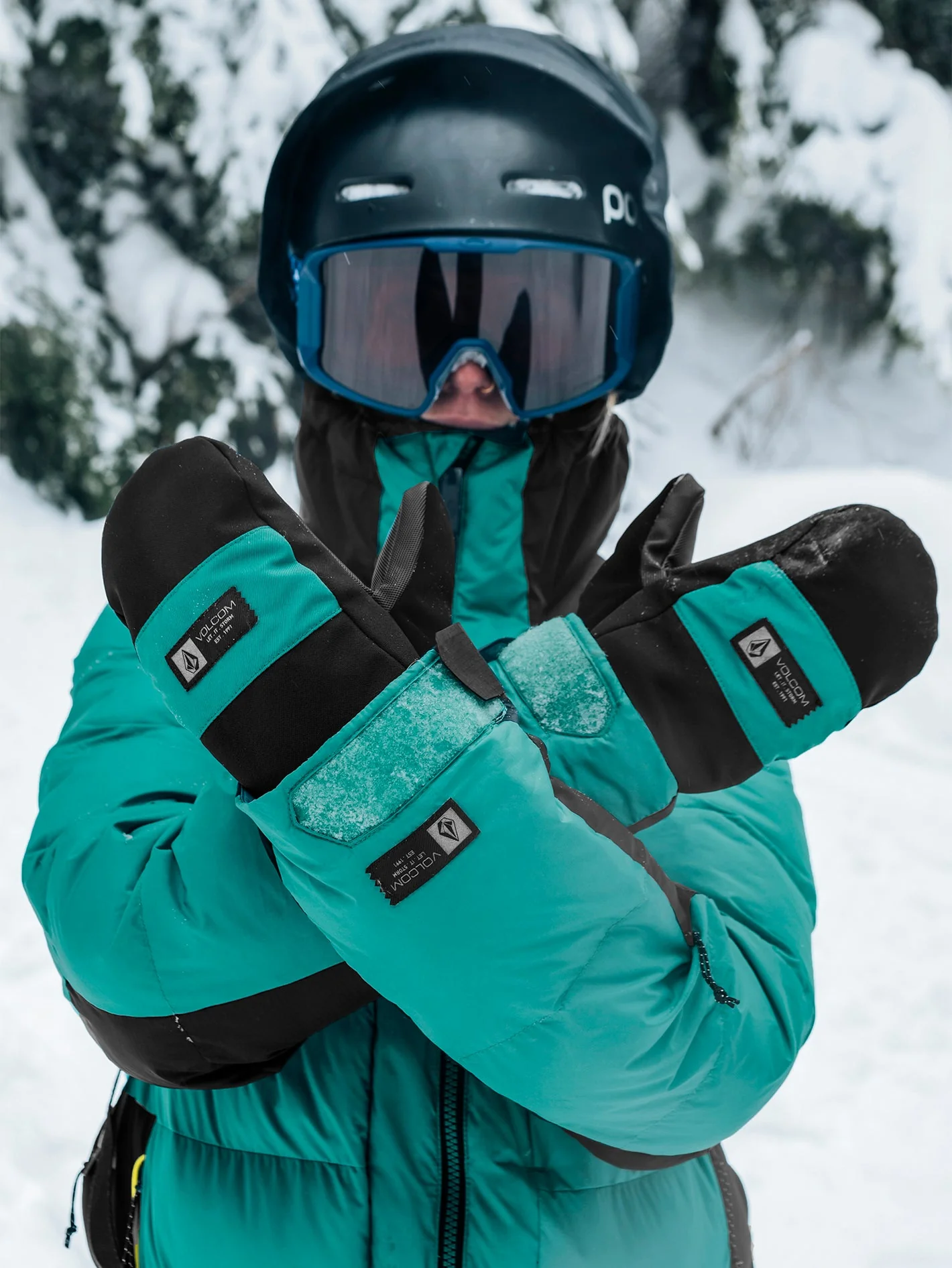 Moufles V.Snow Over - VIBRANT GREEN - Image 2