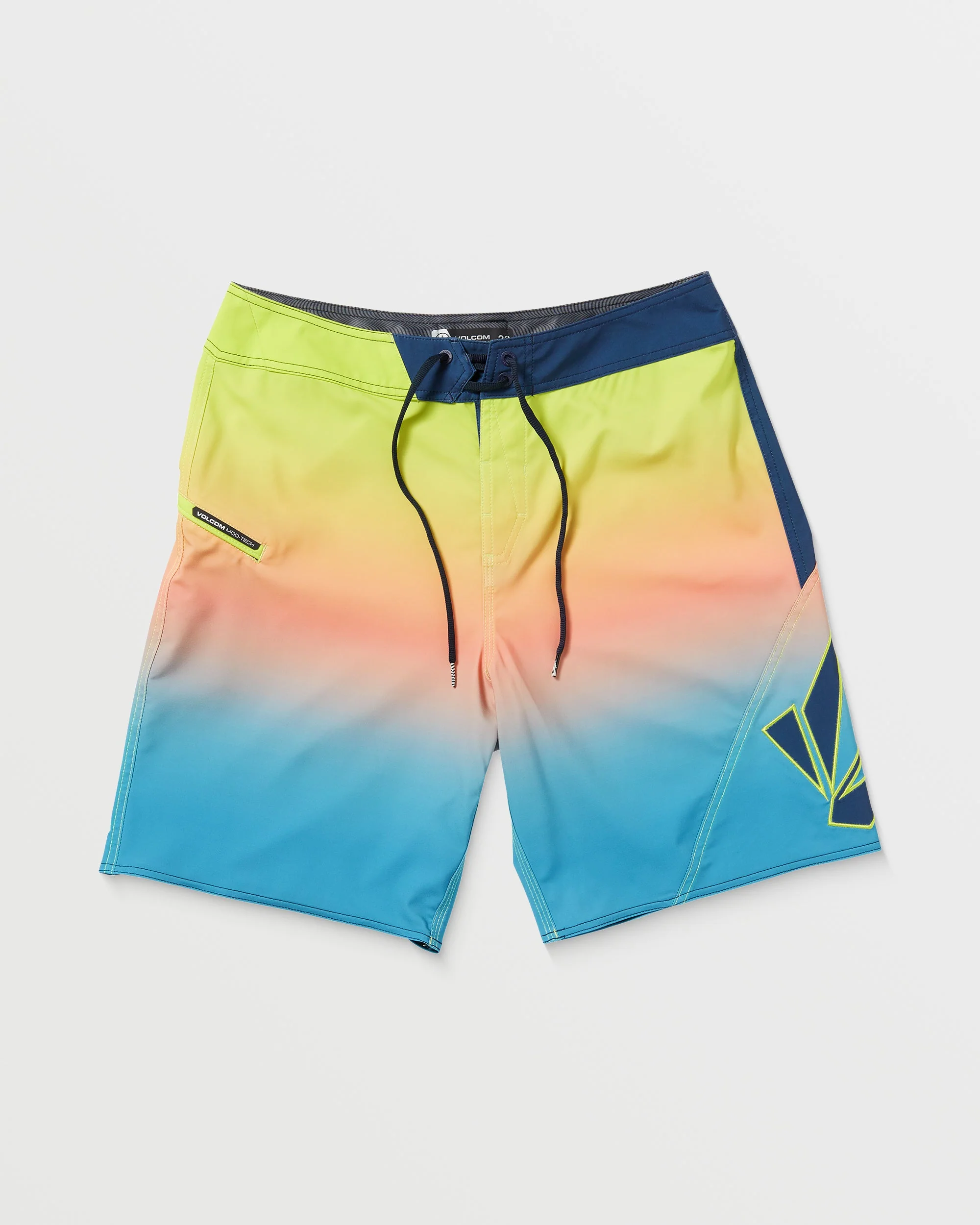 Boardshort Vee Bee Mod 20" - BAY BLUE - Image 7