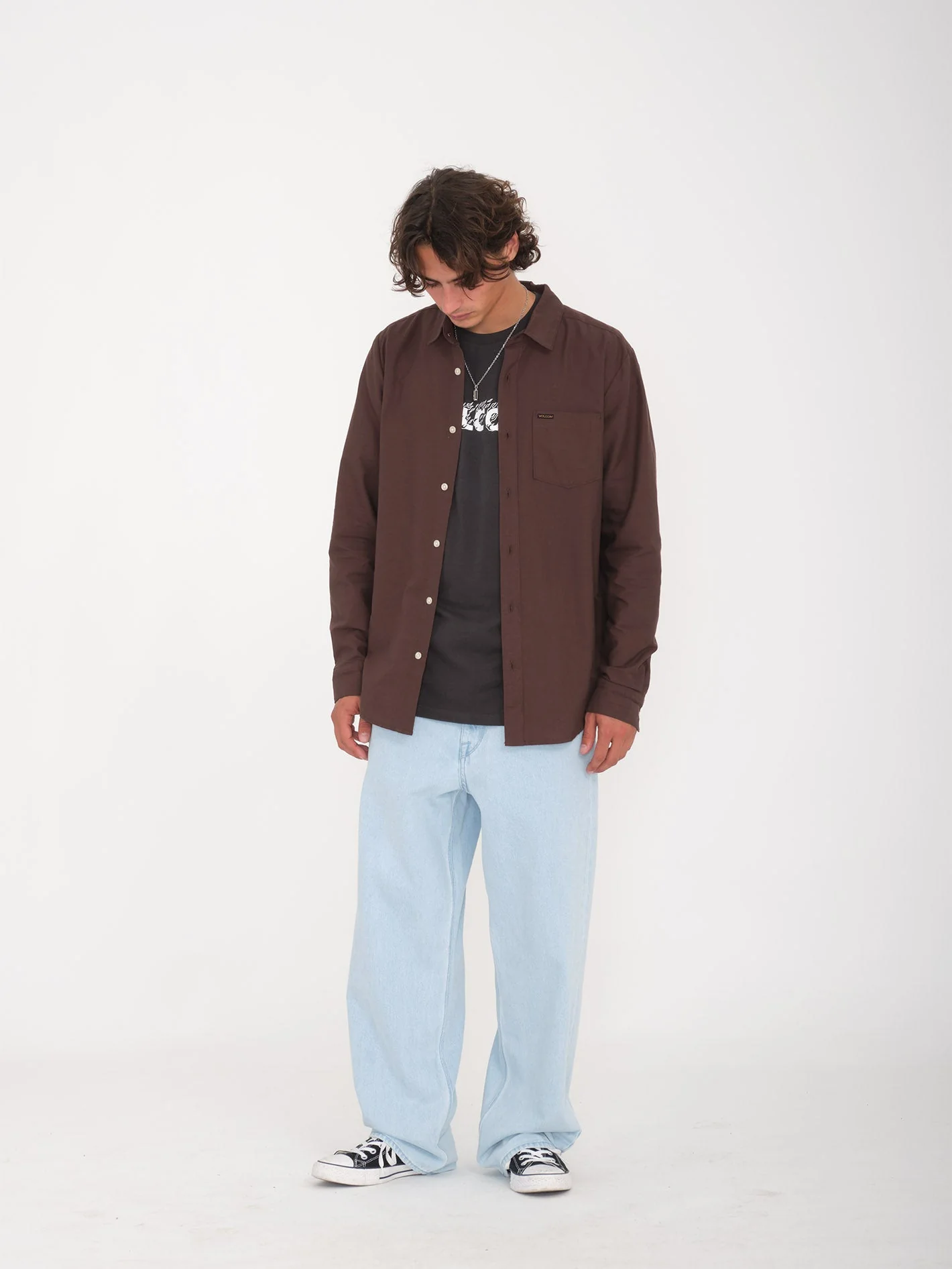 Chemise Veeco Oxford - PUMICE
