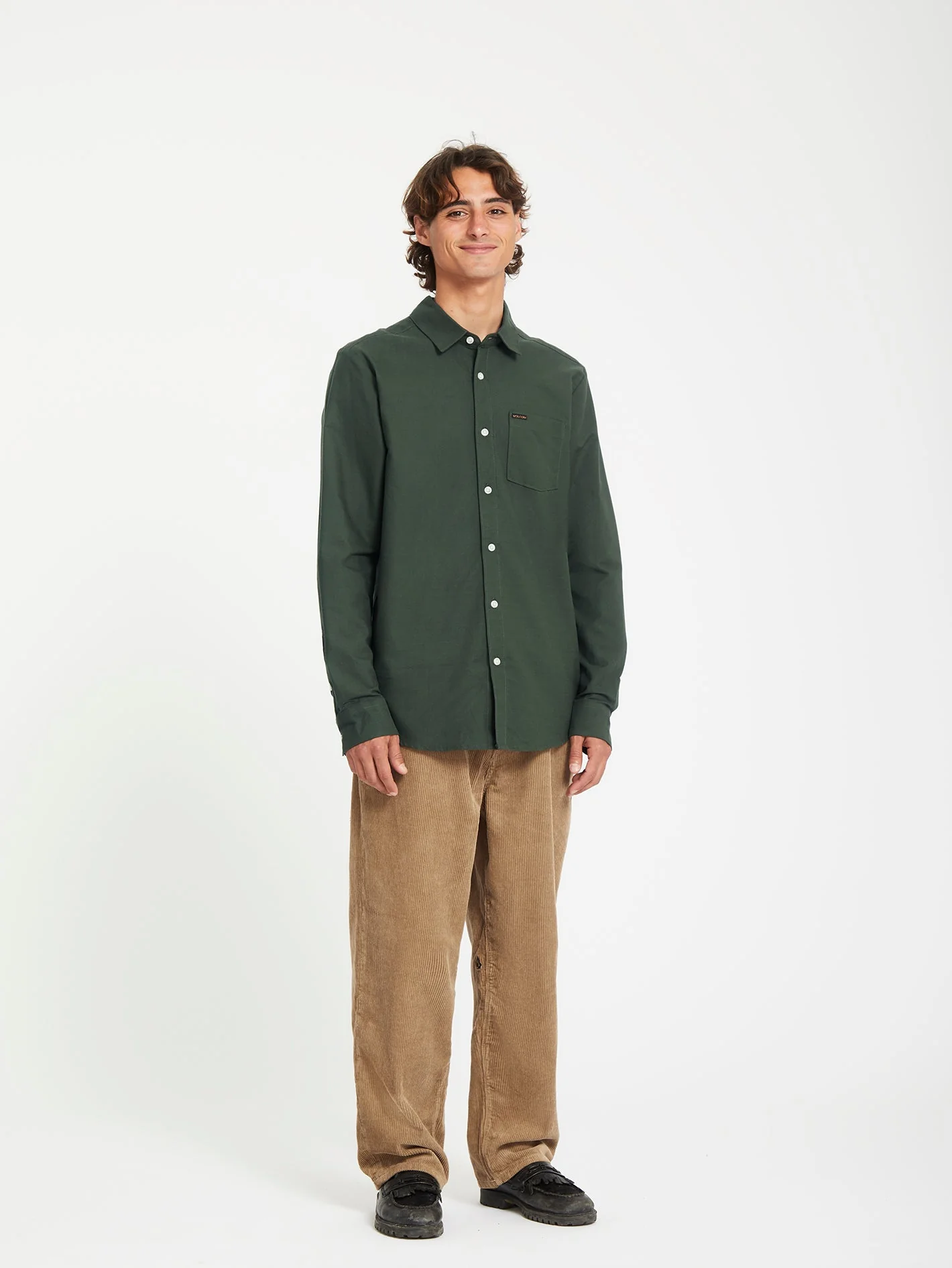 Chemise Oxford Veeco - DARK FOREST - Image 2