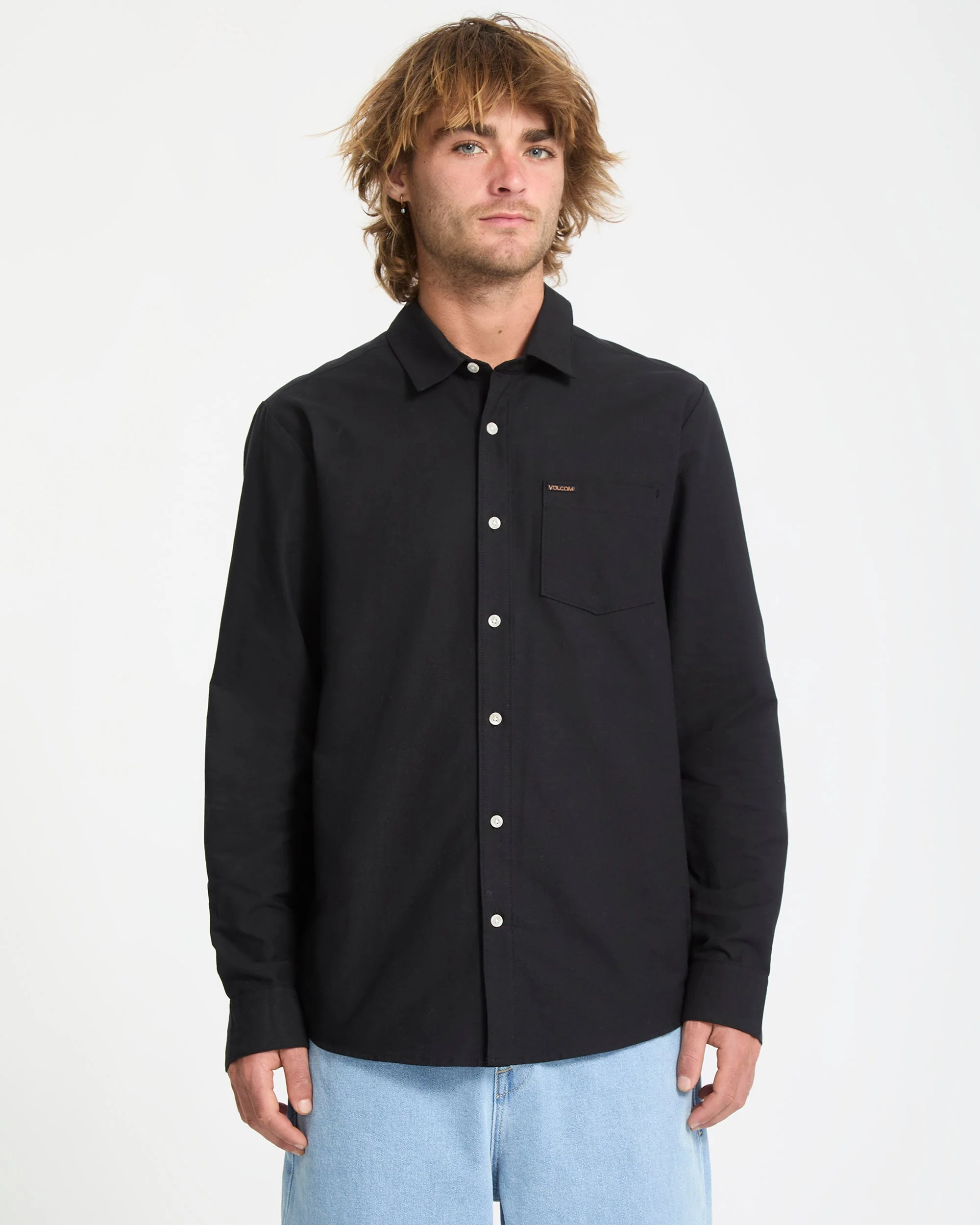 Chemise Veeco Oxford - Black