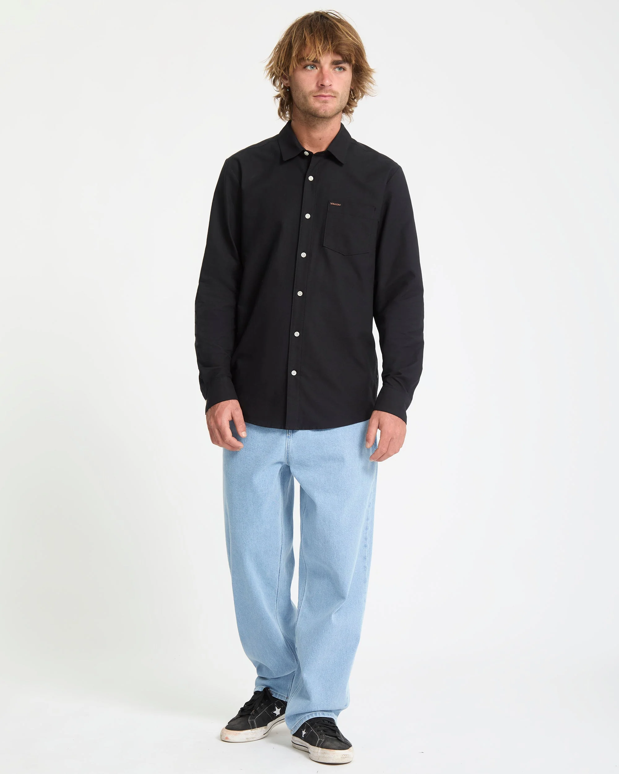 Chemise Veeco Oxford - Black - Image 6
