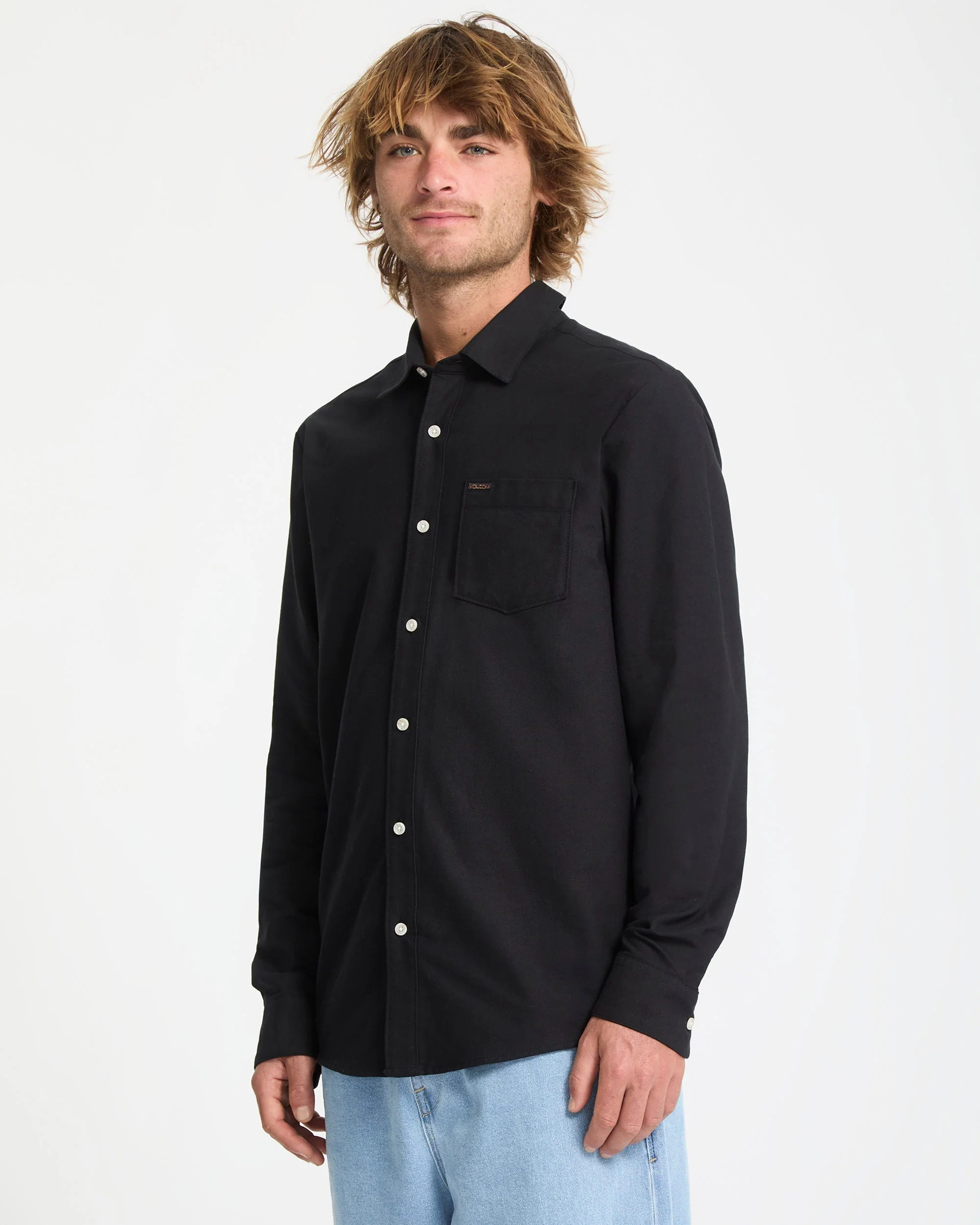 Chemise Veeco Oxford - Black - Image 7