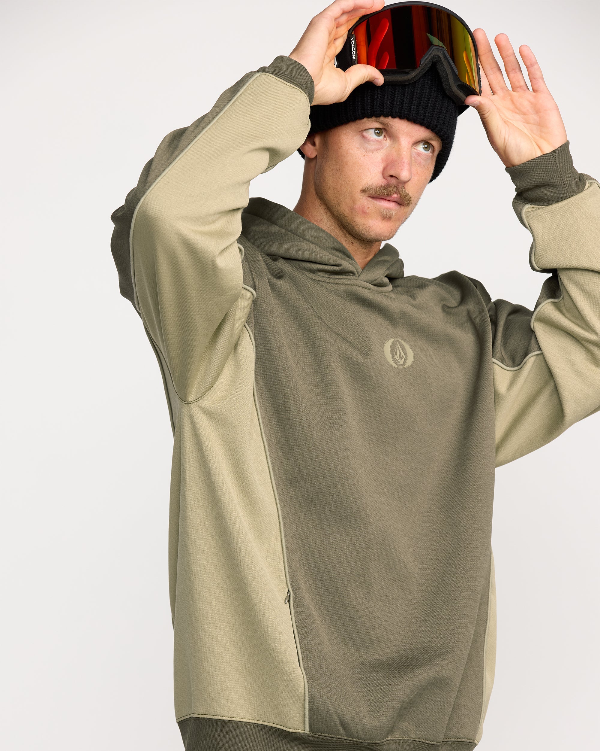 Sweat à capuche Vital Hydro - Military - Image 6