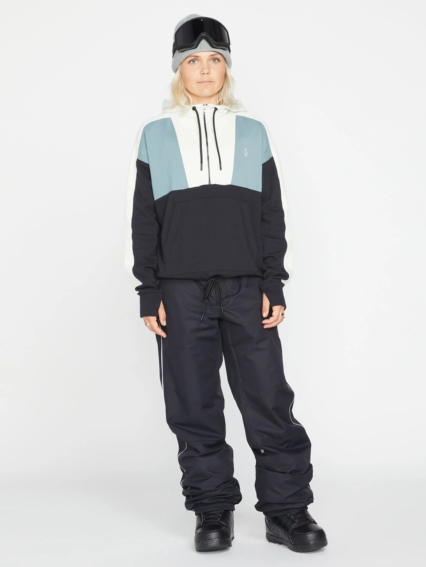 Anorak à capuche Vlcm - Green Ash - Image 3