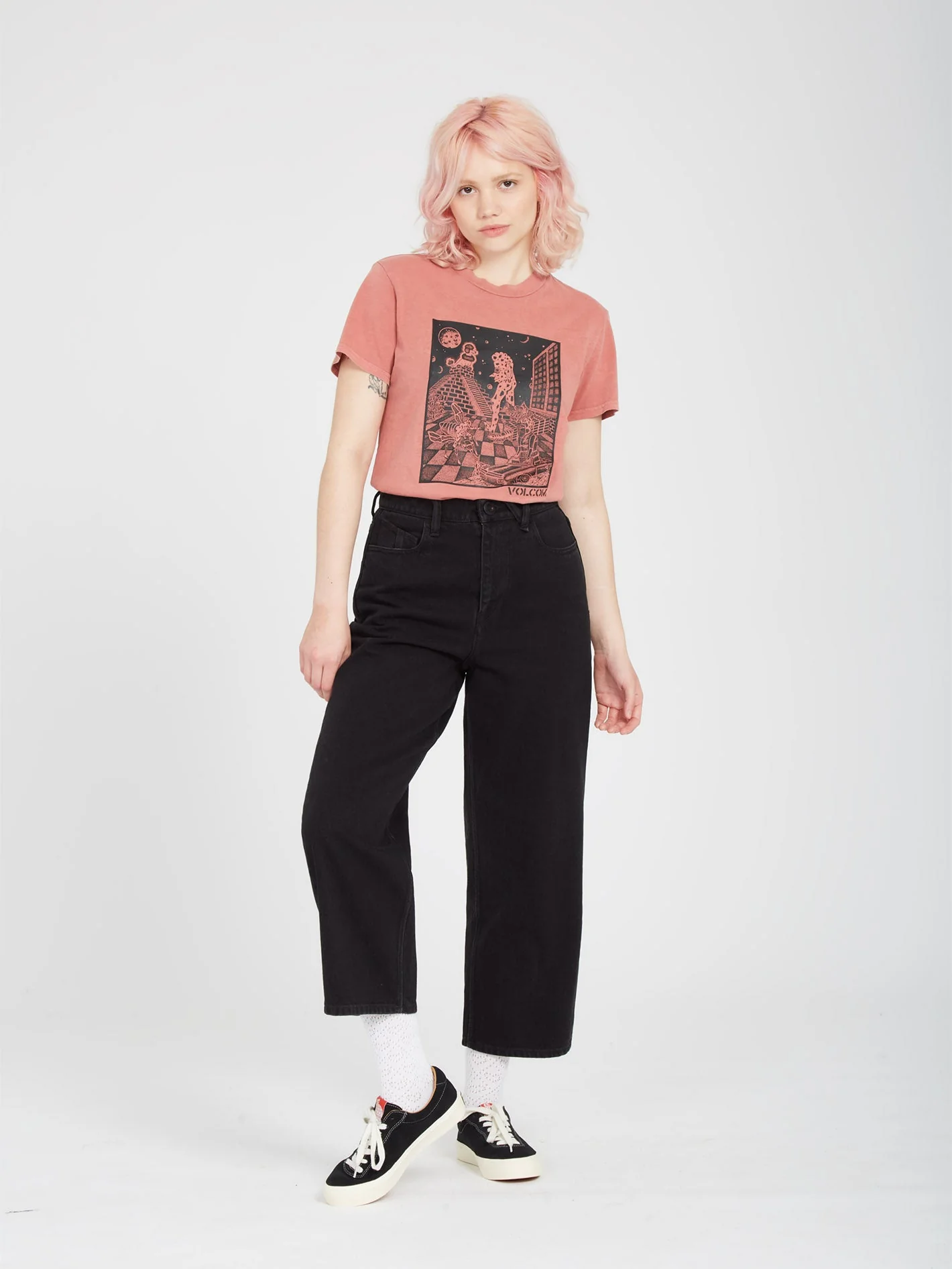 T-shirt Volchedelic - ROSEWOOD - Image 3