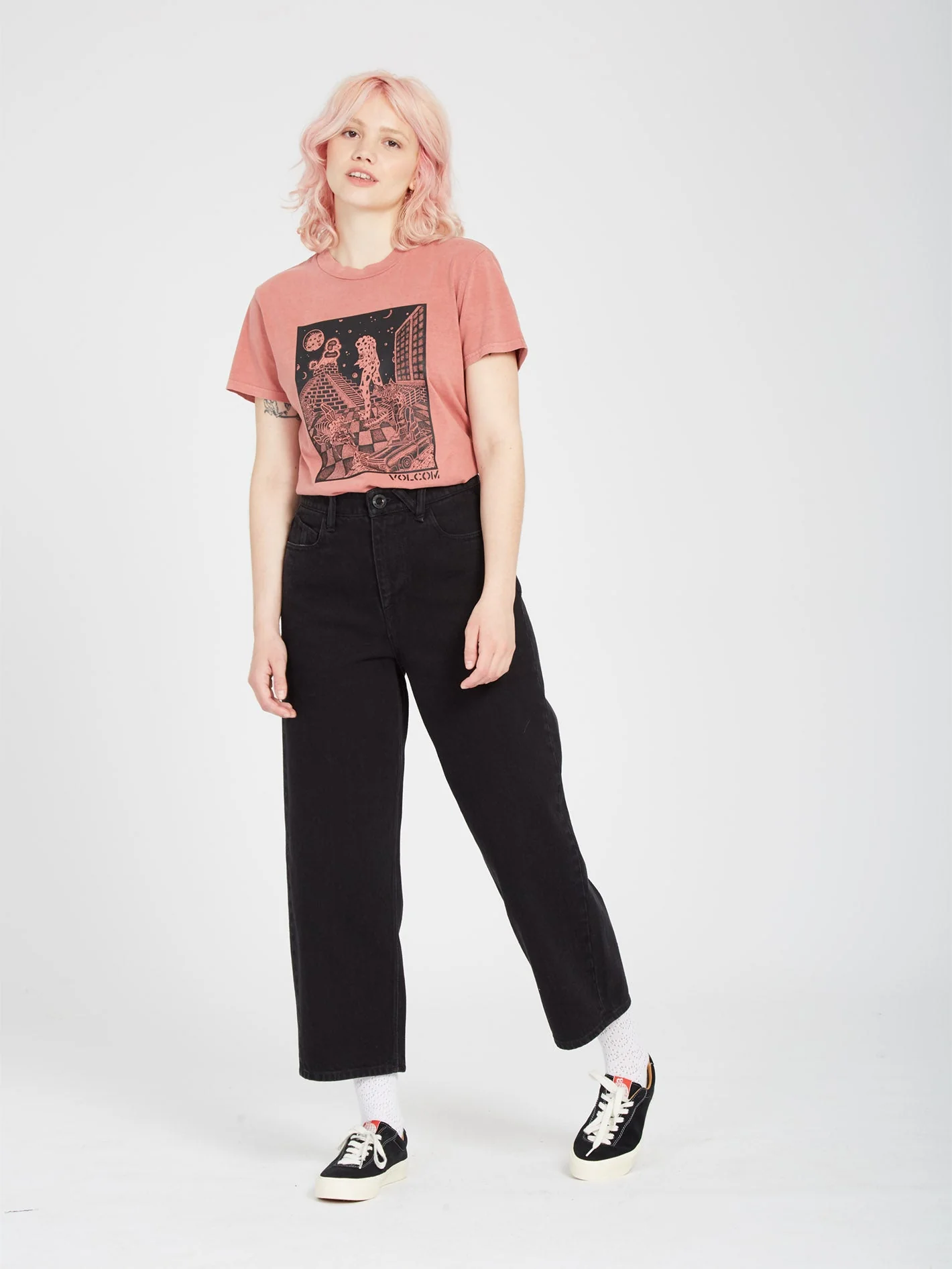 T-shirt Volchedelic - ROSEWOOD - Image 4