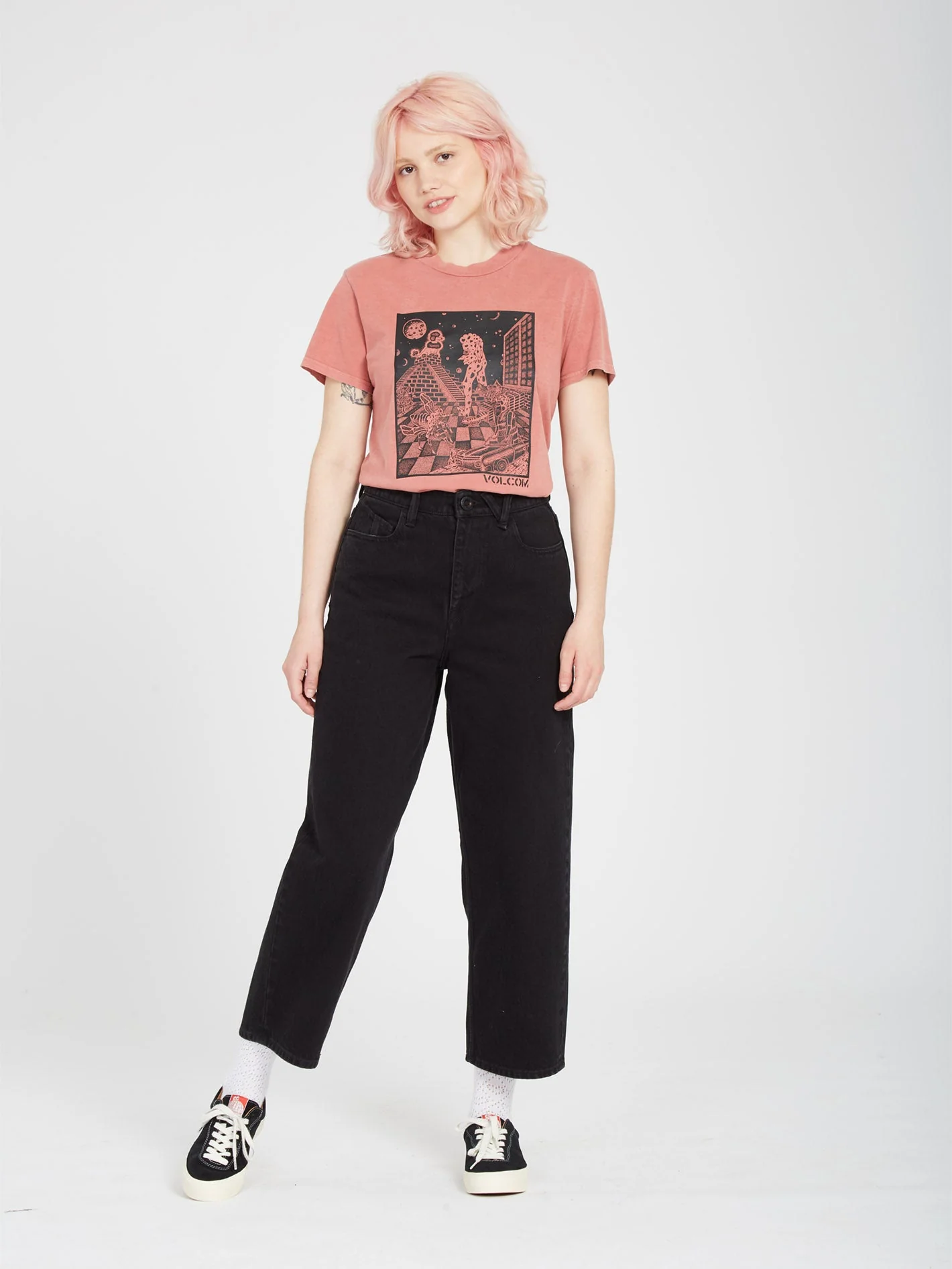 T-shirt Volchedelic - ROSEWOOD - Image 5