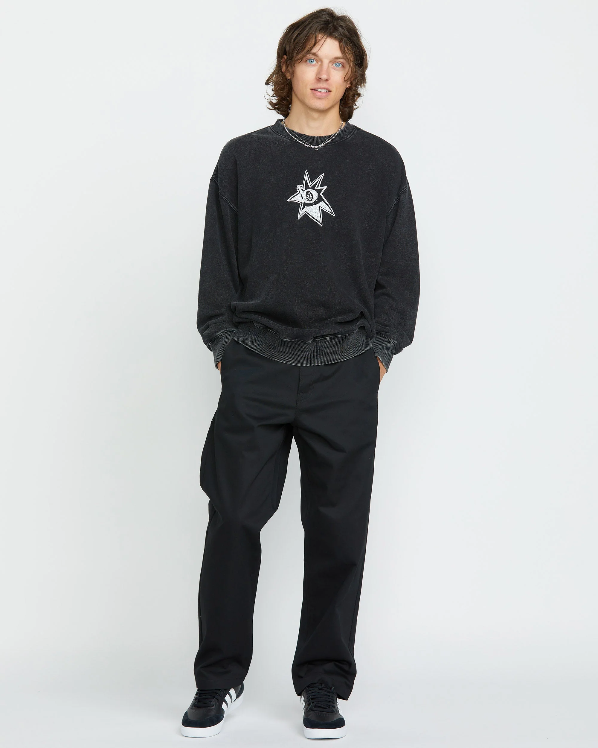 Sweatshirt Volcom Ent - BLACK - Image 4