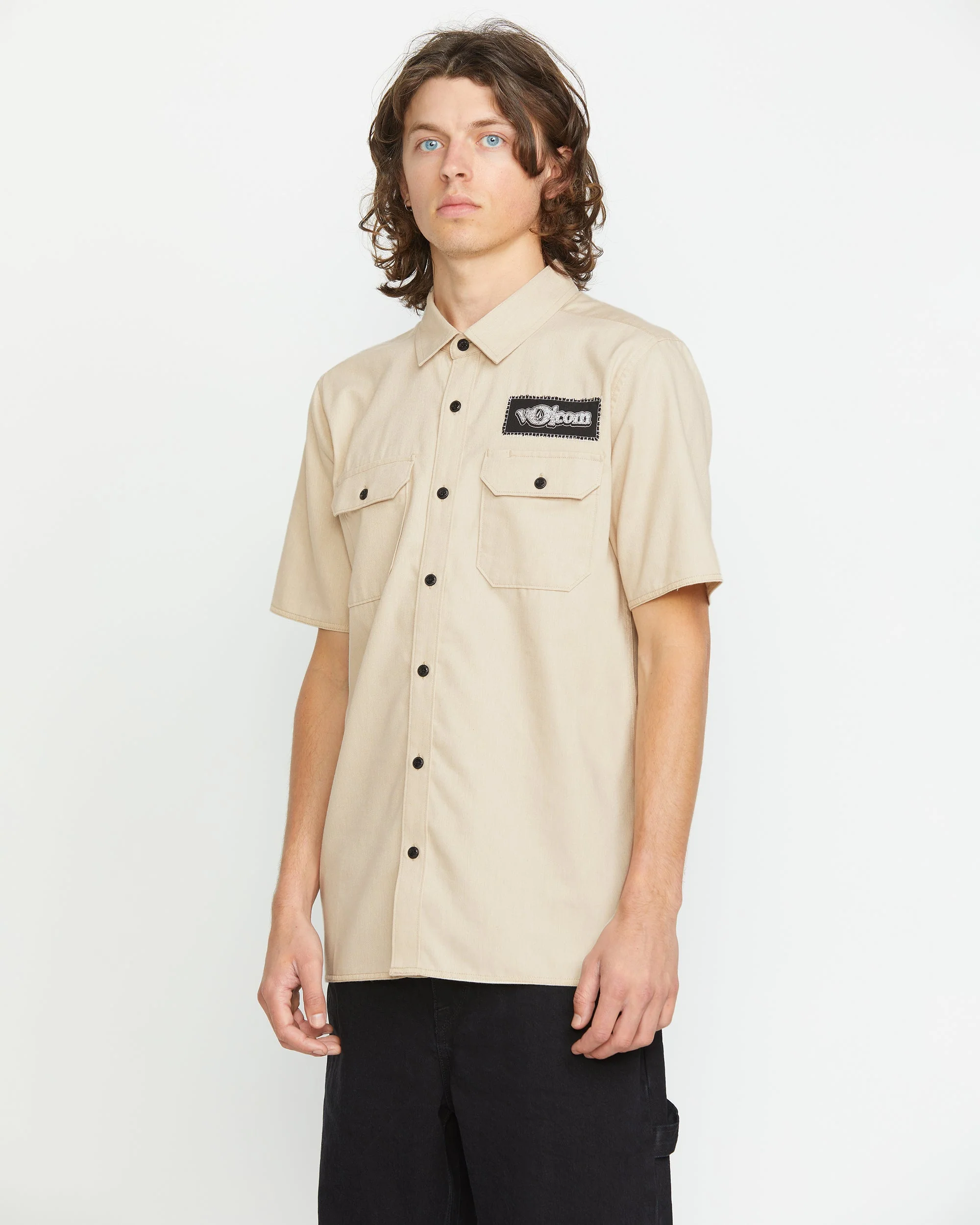 Chemise Volcom Ent - PALE KHAKI - Image 8