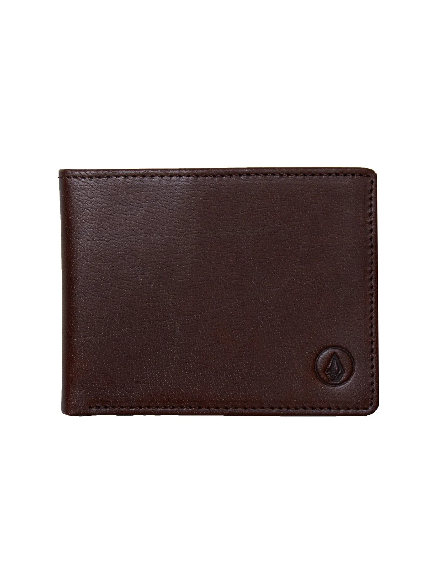 Porte-feuille en cuir Volcom - Brown