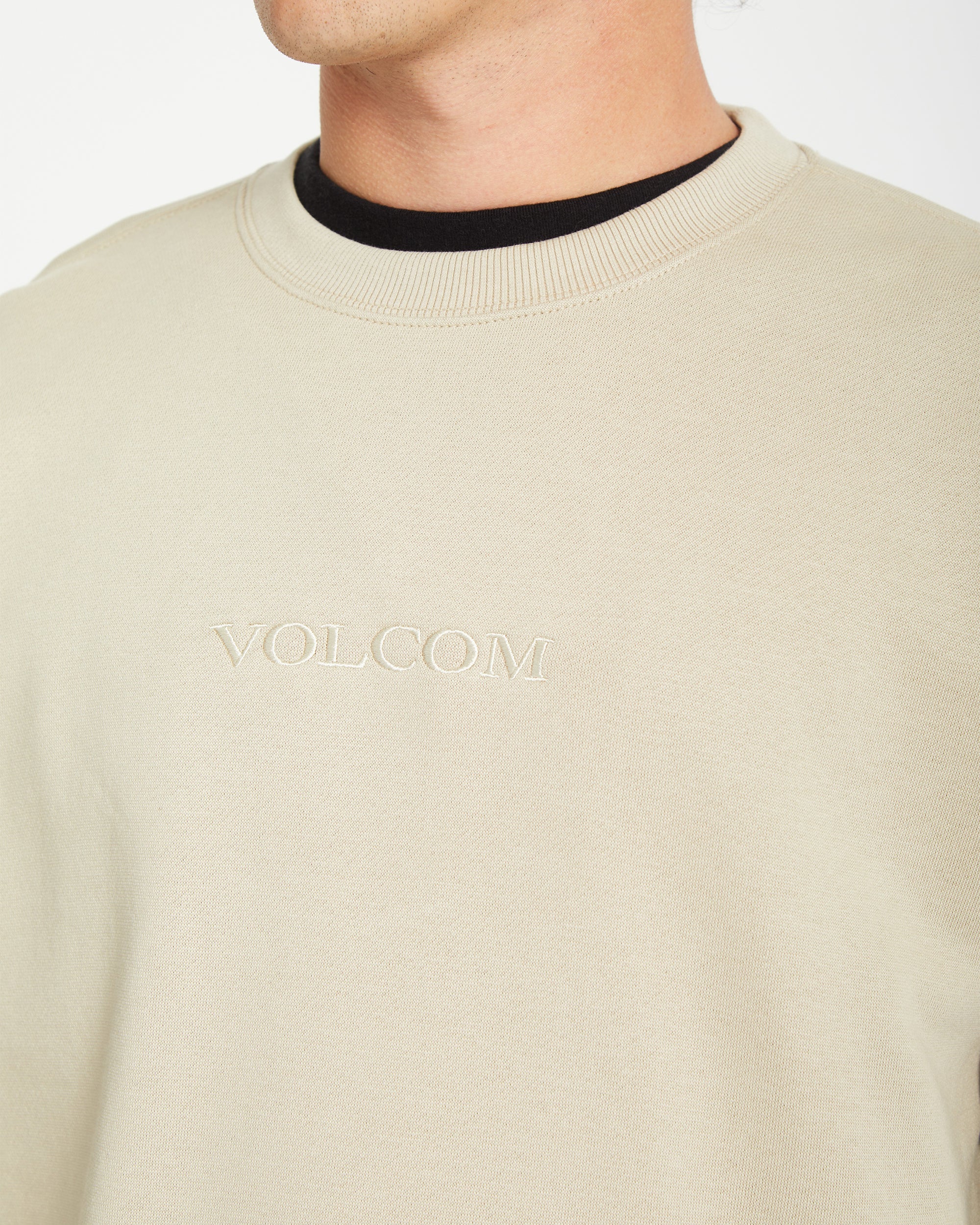 Sweatshirt Volcom Stone - LIGHT KHAKI - Image 4