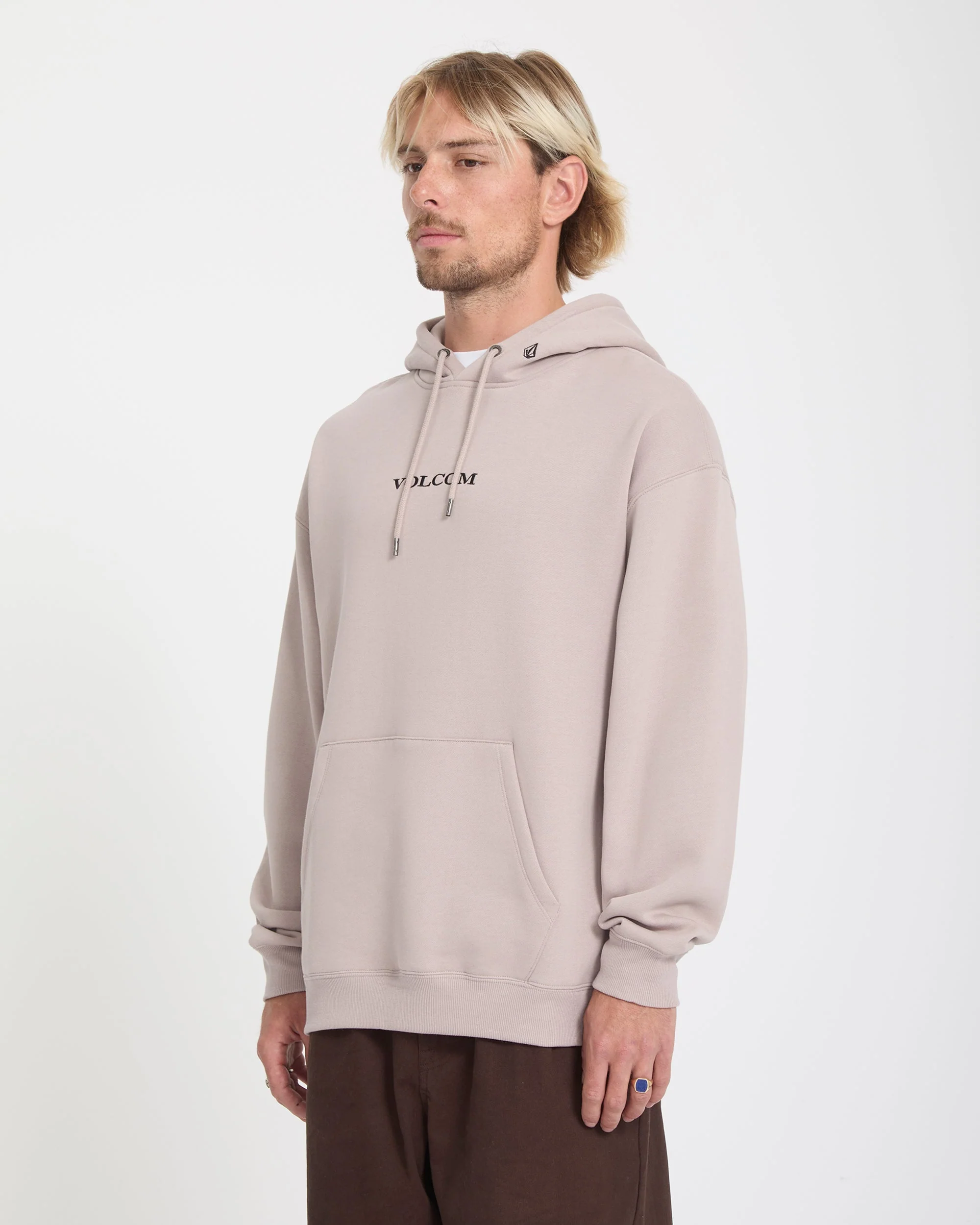 Sweat à capuche Volcom Stone - Bark Brown - Image 3