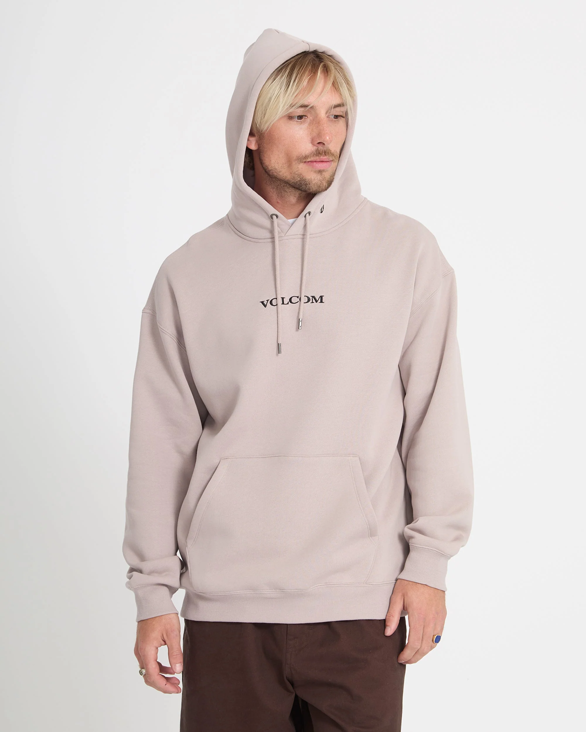 Sweat à capuche Volcom Stone - Bark Brown - Image 6