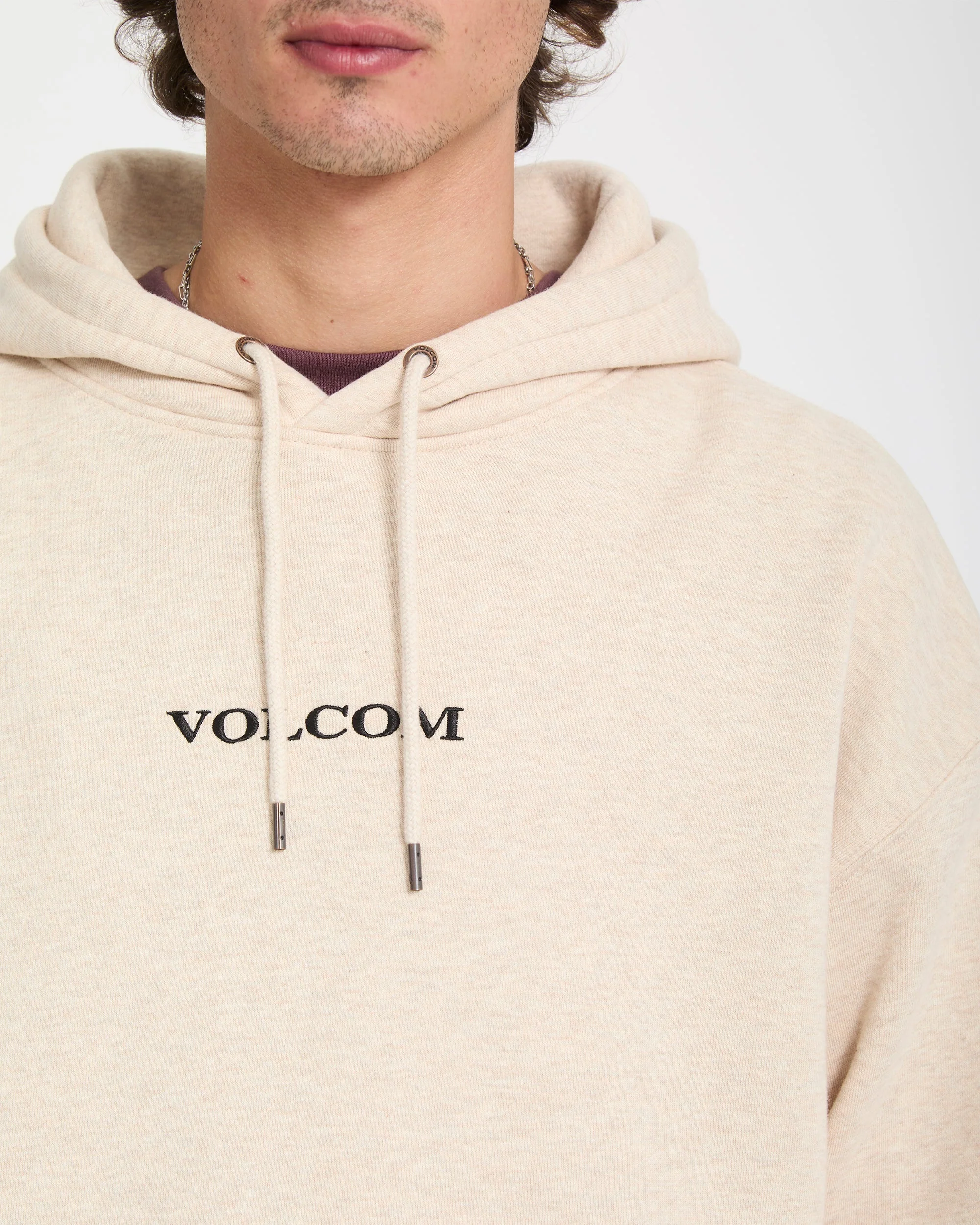 Sweat à capuche Volcom Stone - Dust Heather - Image 5