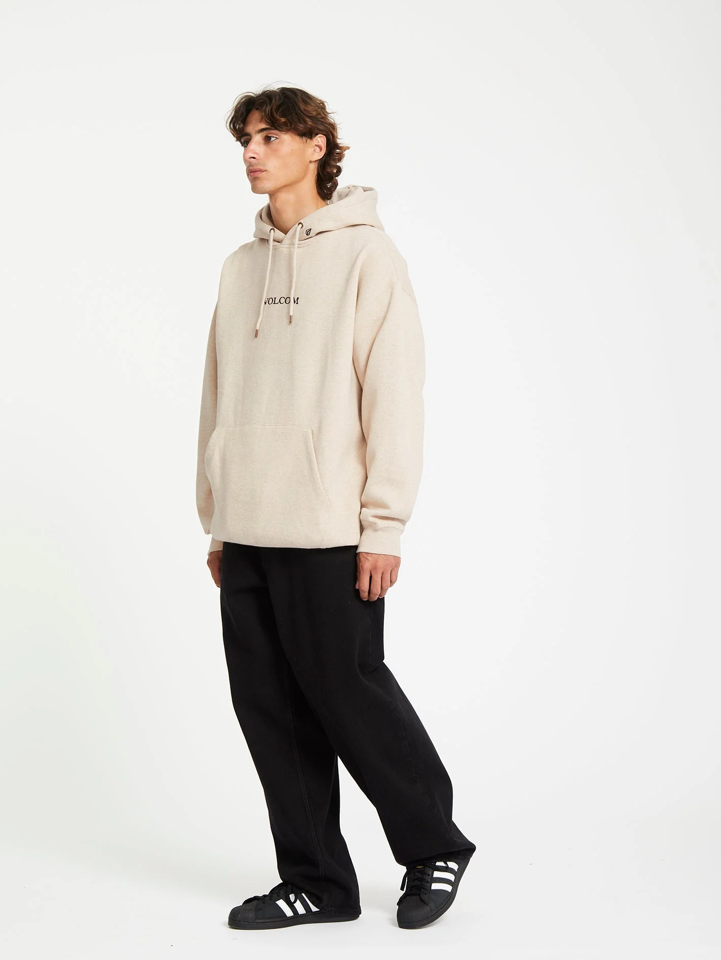 Sweat à capuche Volcom Stone - DUST HEATHER - Image 4