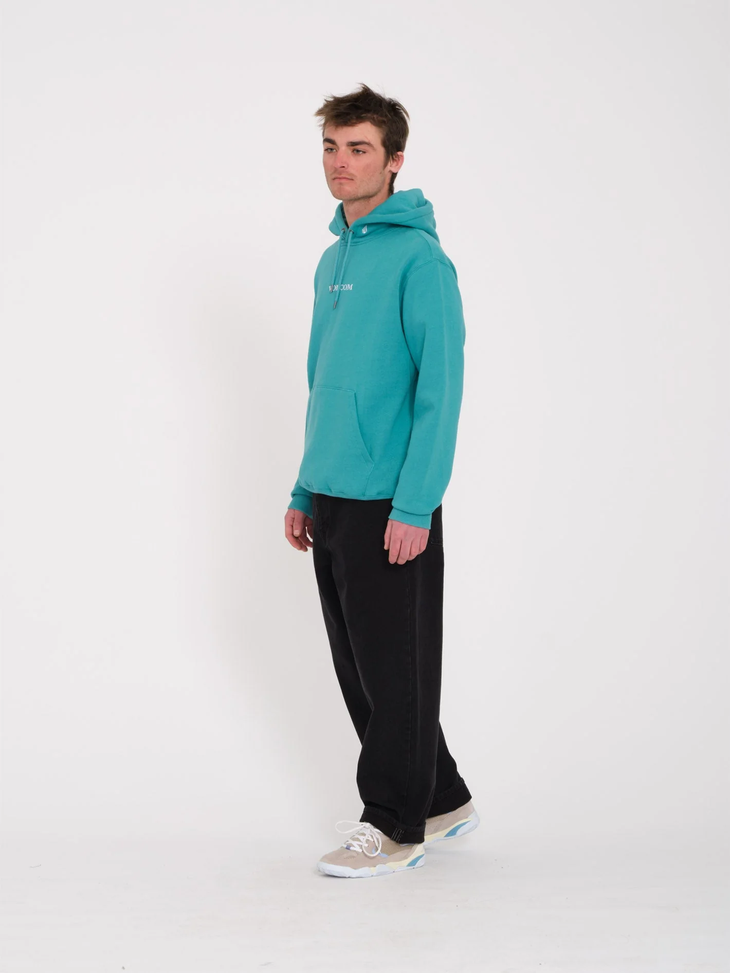 Sweat à capuche Volcom Stone - TEMPLE TEAL - Image 4