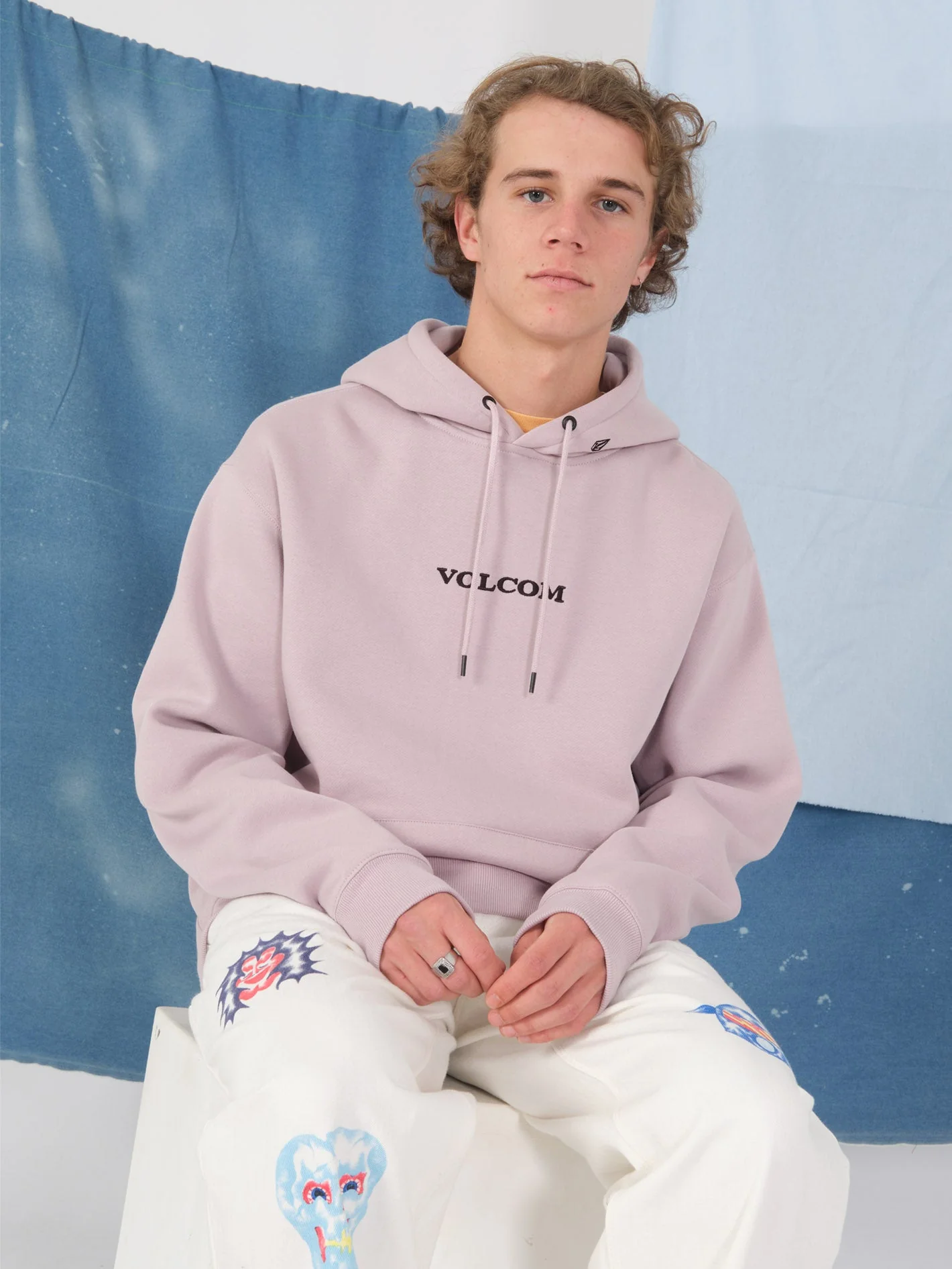 Sweat à capuche Volcom Stone - IRIS PURPLE