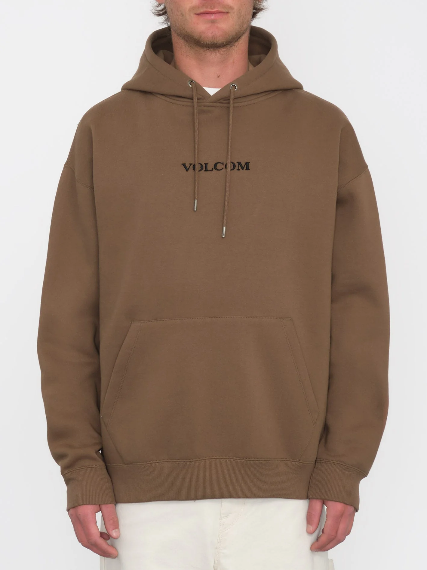 Sweat à capuche Volcom Stone - DARK EARTH
