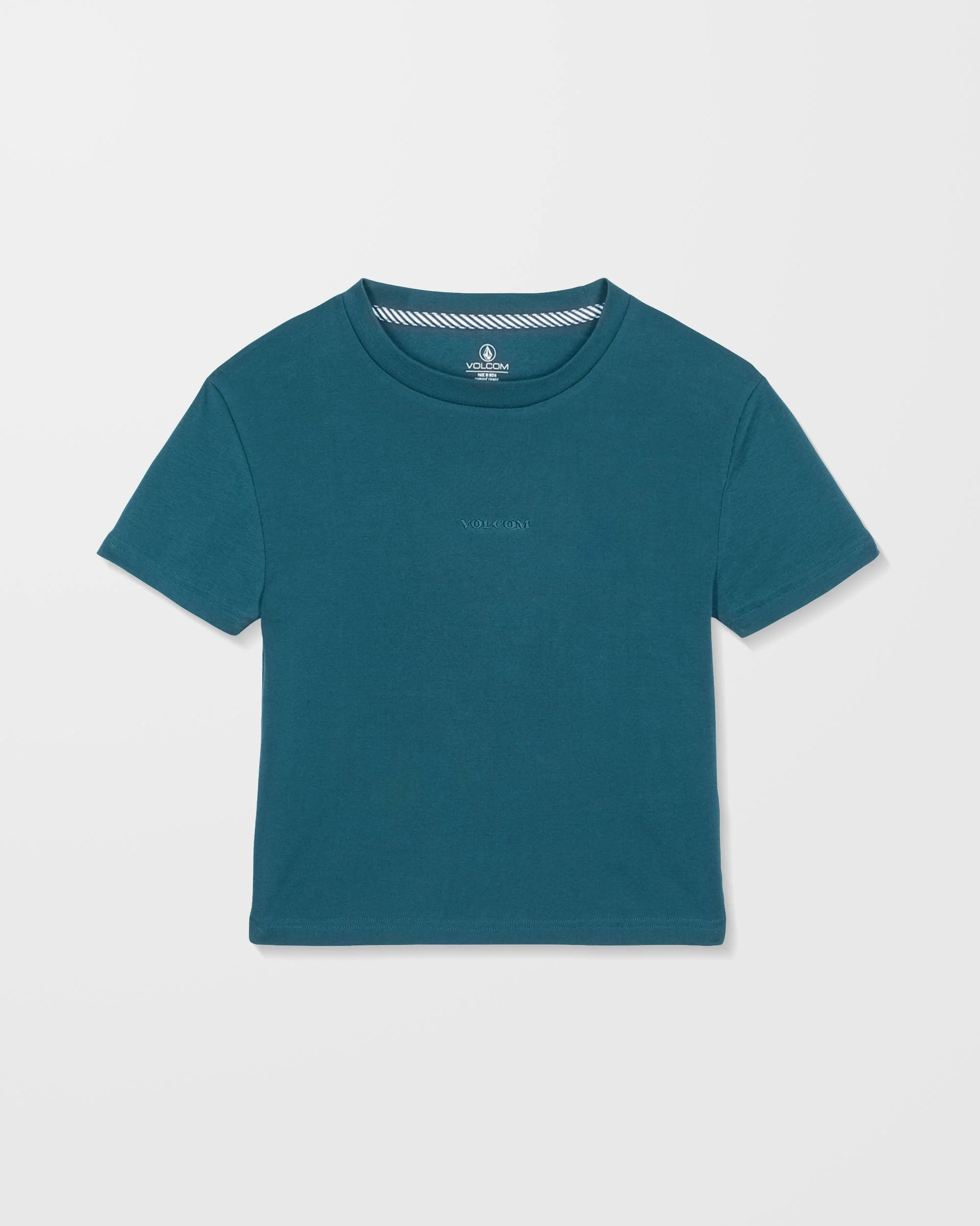 T-Shirt Volcomstone Tight Crop - Emerald Green - Image 8